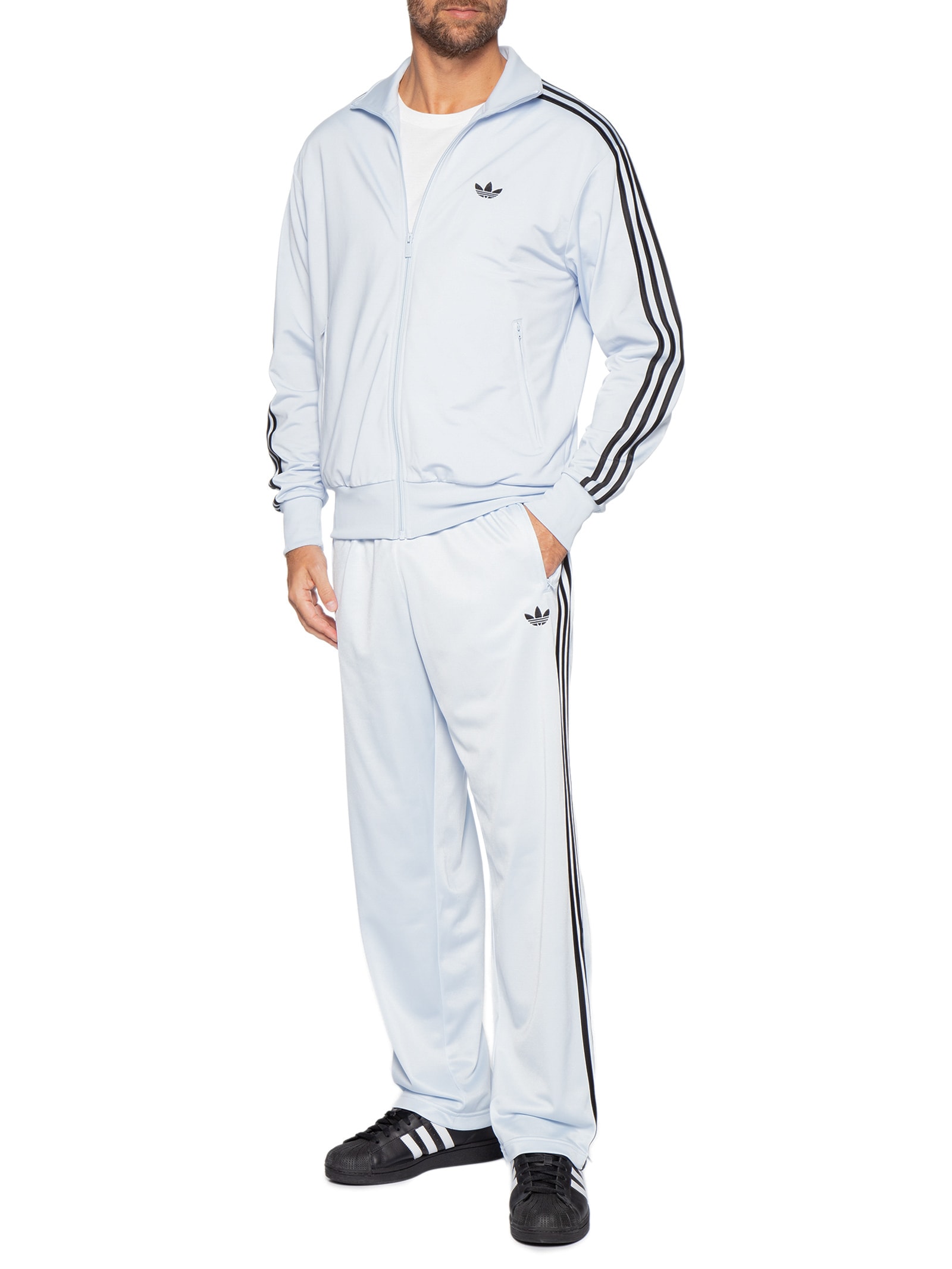 Jaqueta Firebird TT Masculina Cinza Adidas Originals