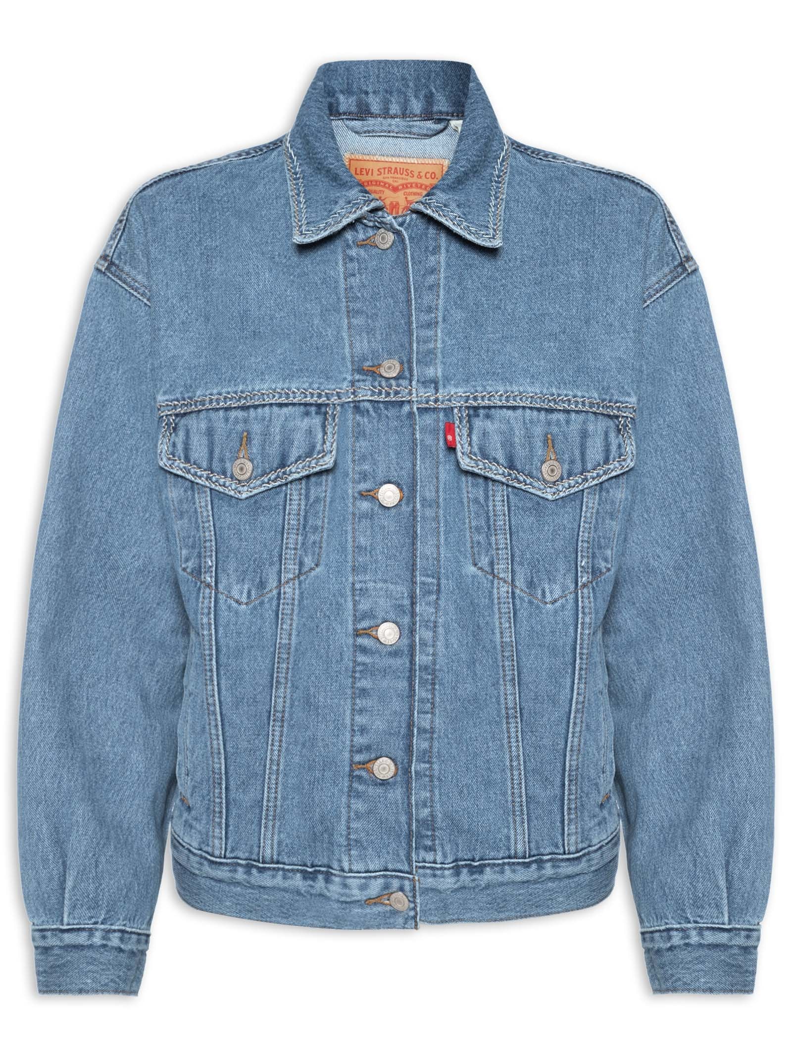 Jaqueta Jeans Feminina 90'S Trucker Azul Levi's