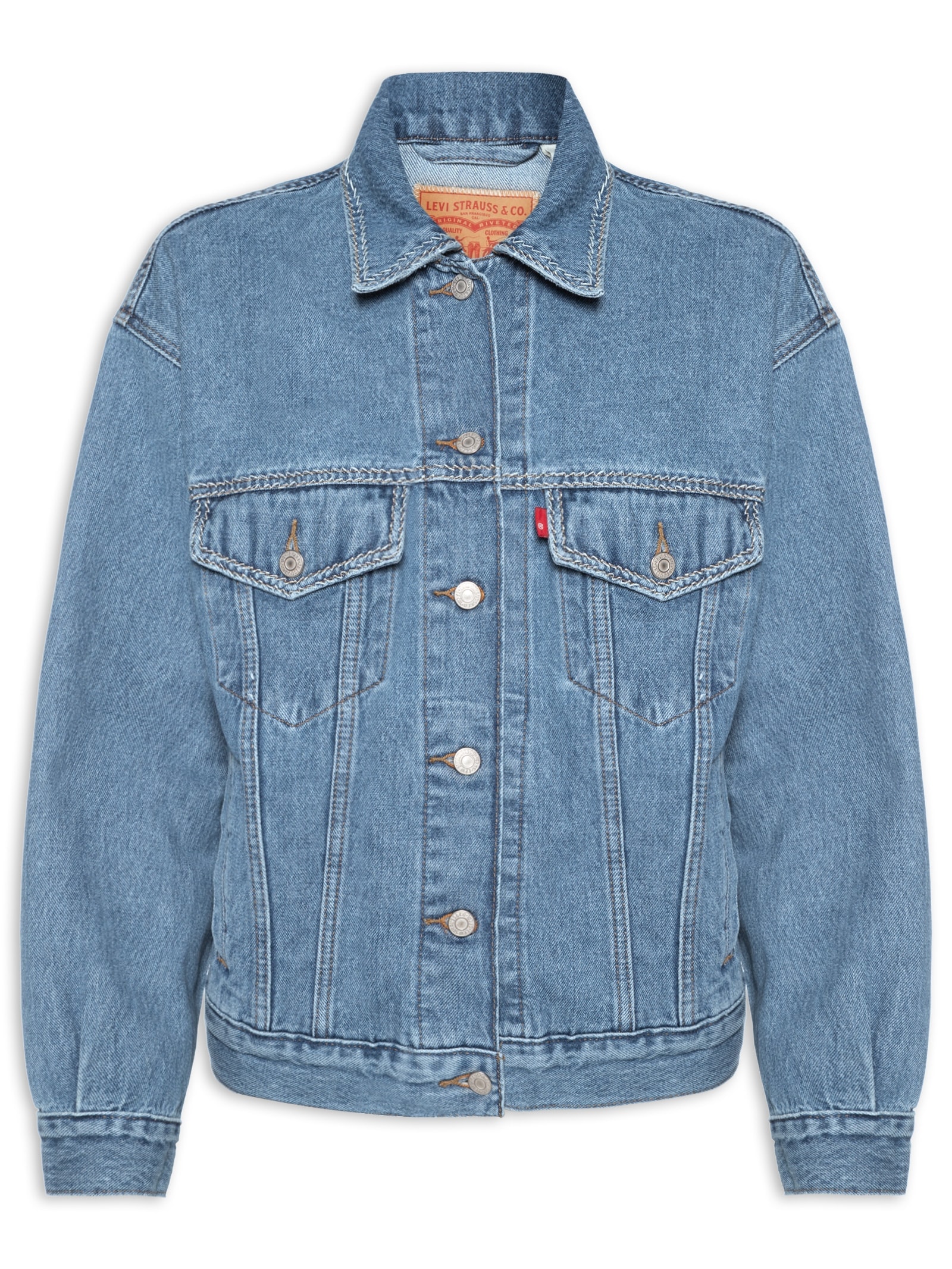 Jaqueta Jeans Feminina 90'S Trucker Azul Levi's