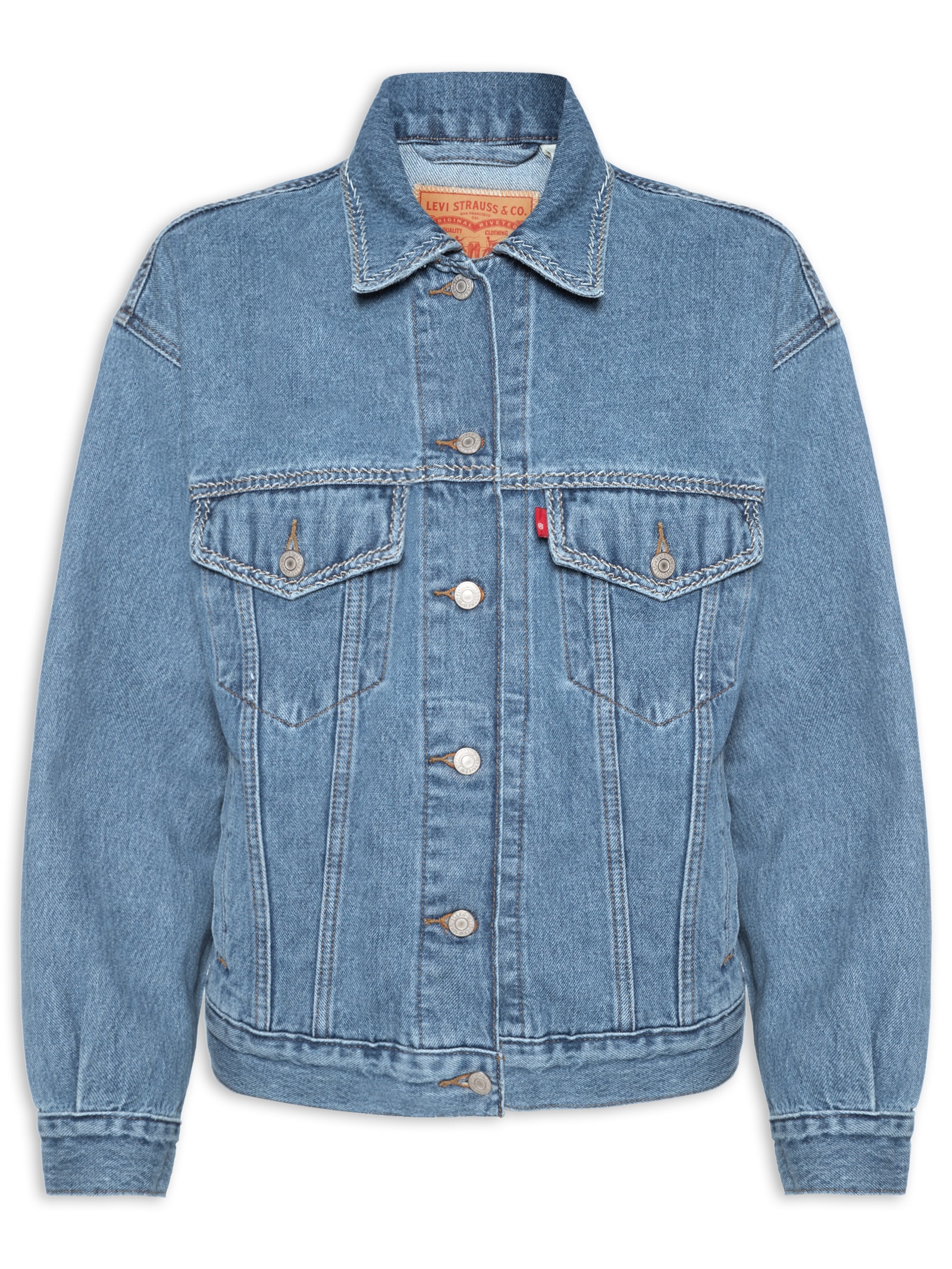 Levi's Jaqueta Jeans Feminina 90'S Trucker Azul