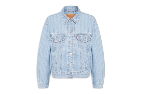 Jaqueta Jeans Feminina 90'S Trucker - Azul