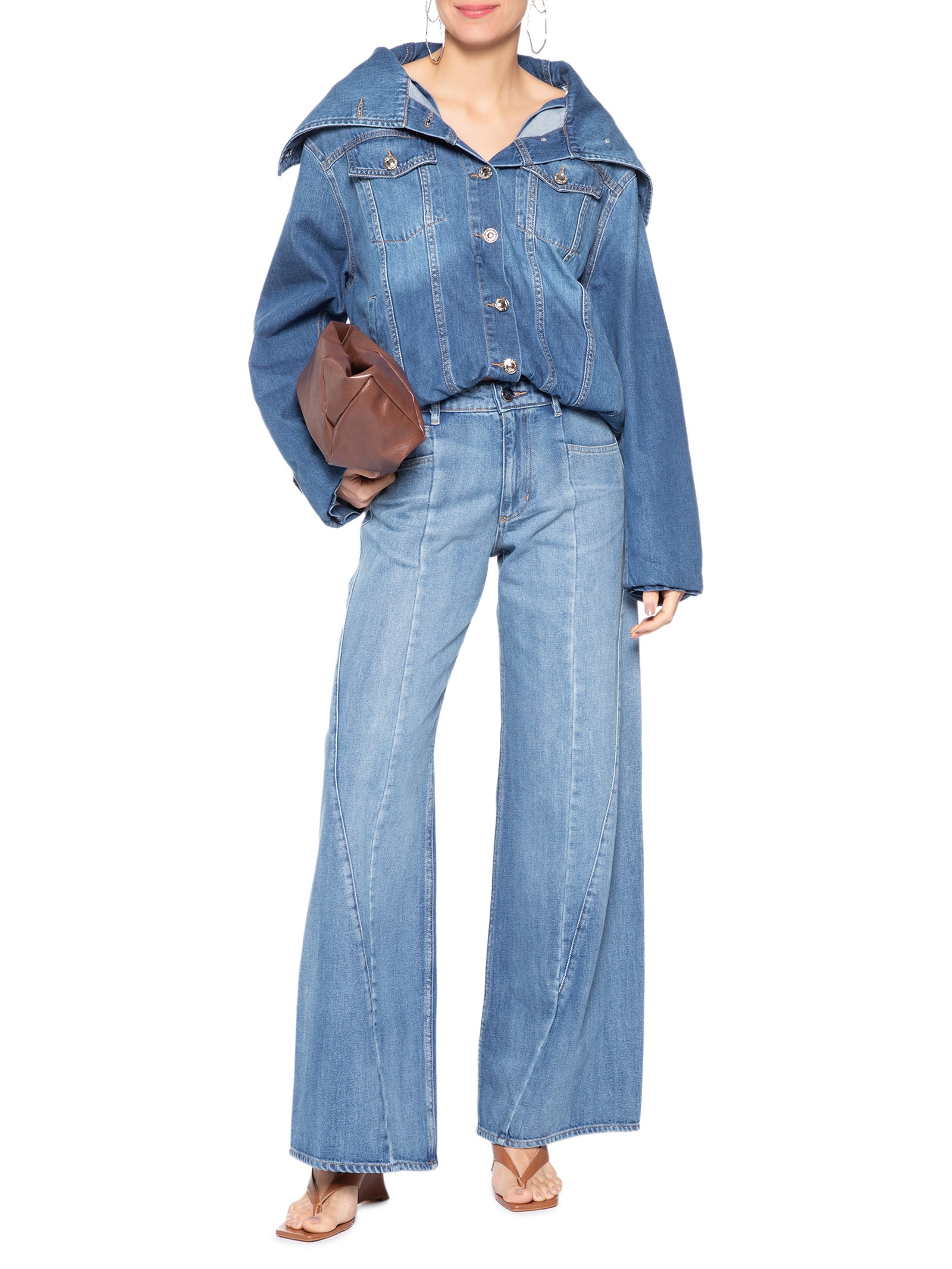 Jaqueta Jeans Feminina Baloné – Azul Animale