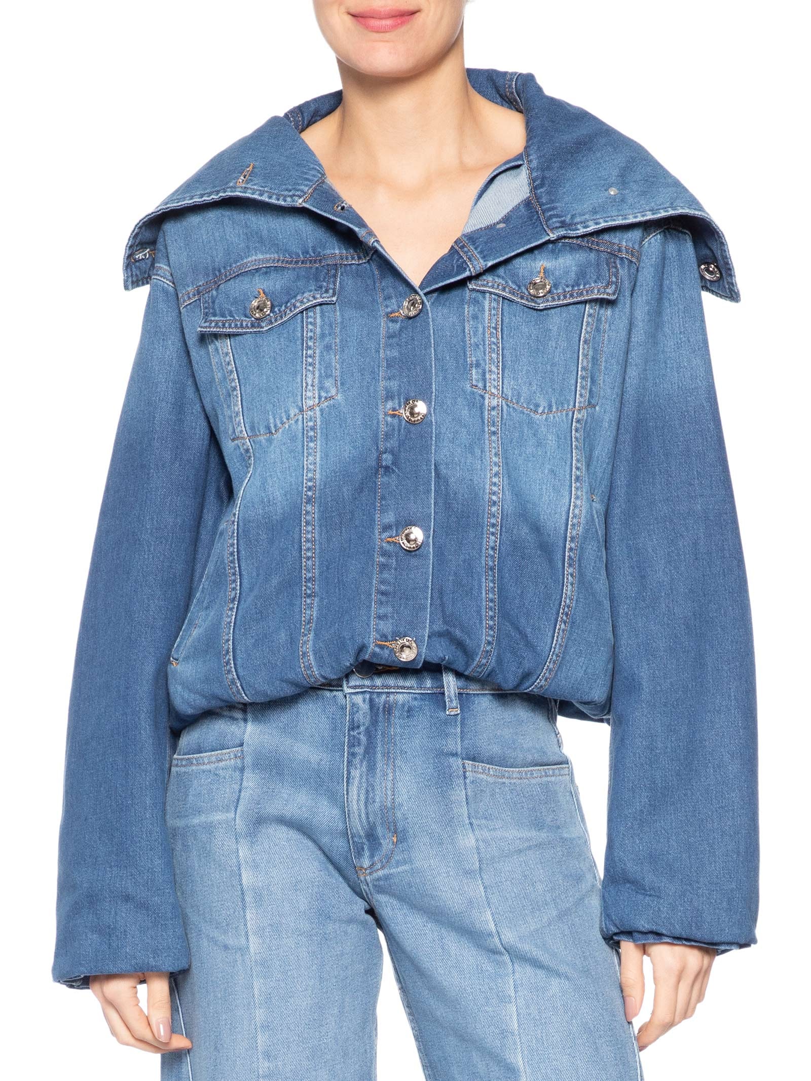 Jaqueta Jeans Feminina Baloné – Azul Animale