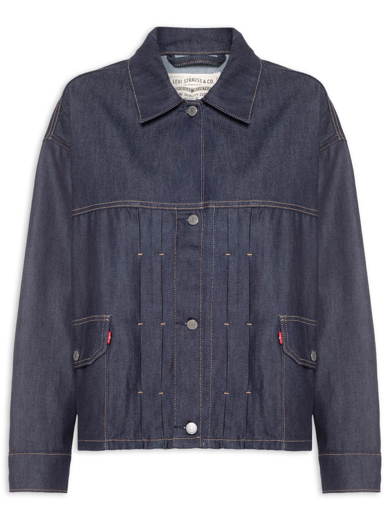 Jaqueta Jeans Feminina Wellthread Iris Type Azul Levi's