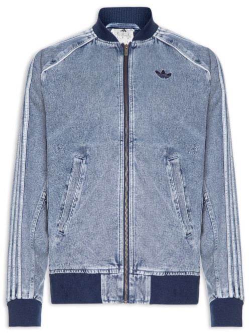 Jaqueta Jeans Masculina Classic Street - Azul