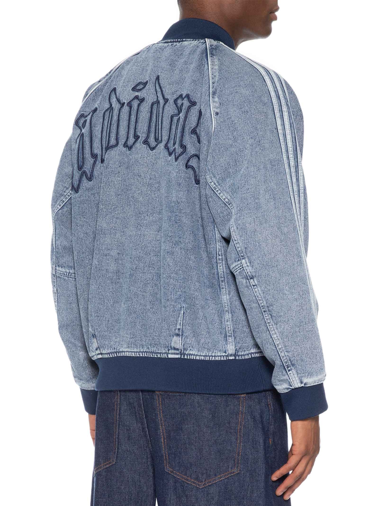 Jaqueta Jeans Masculina Classic Street Azul Adidas Originals