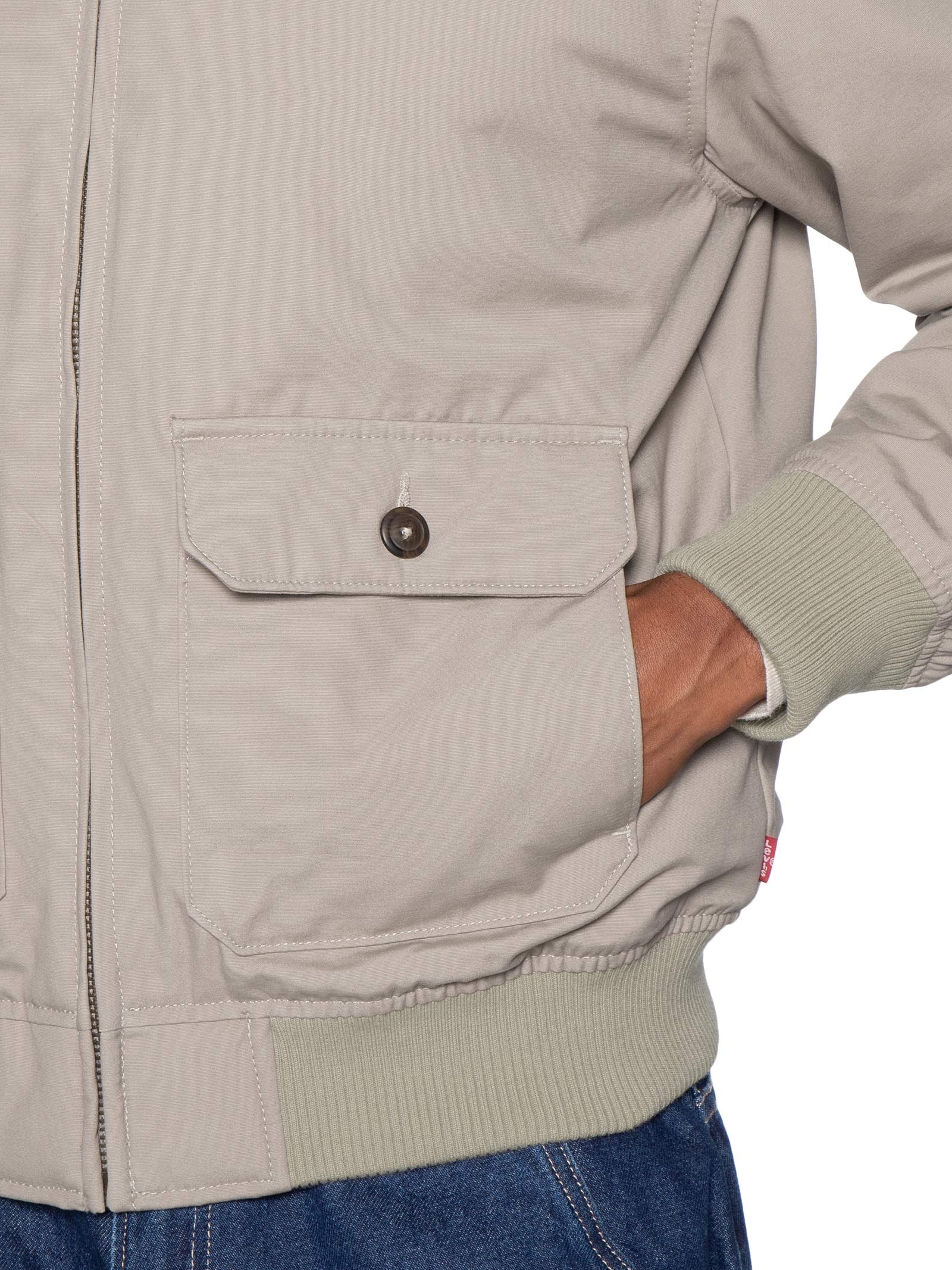 Jaqueta Jeans Masculina Cortland Bege Levi's