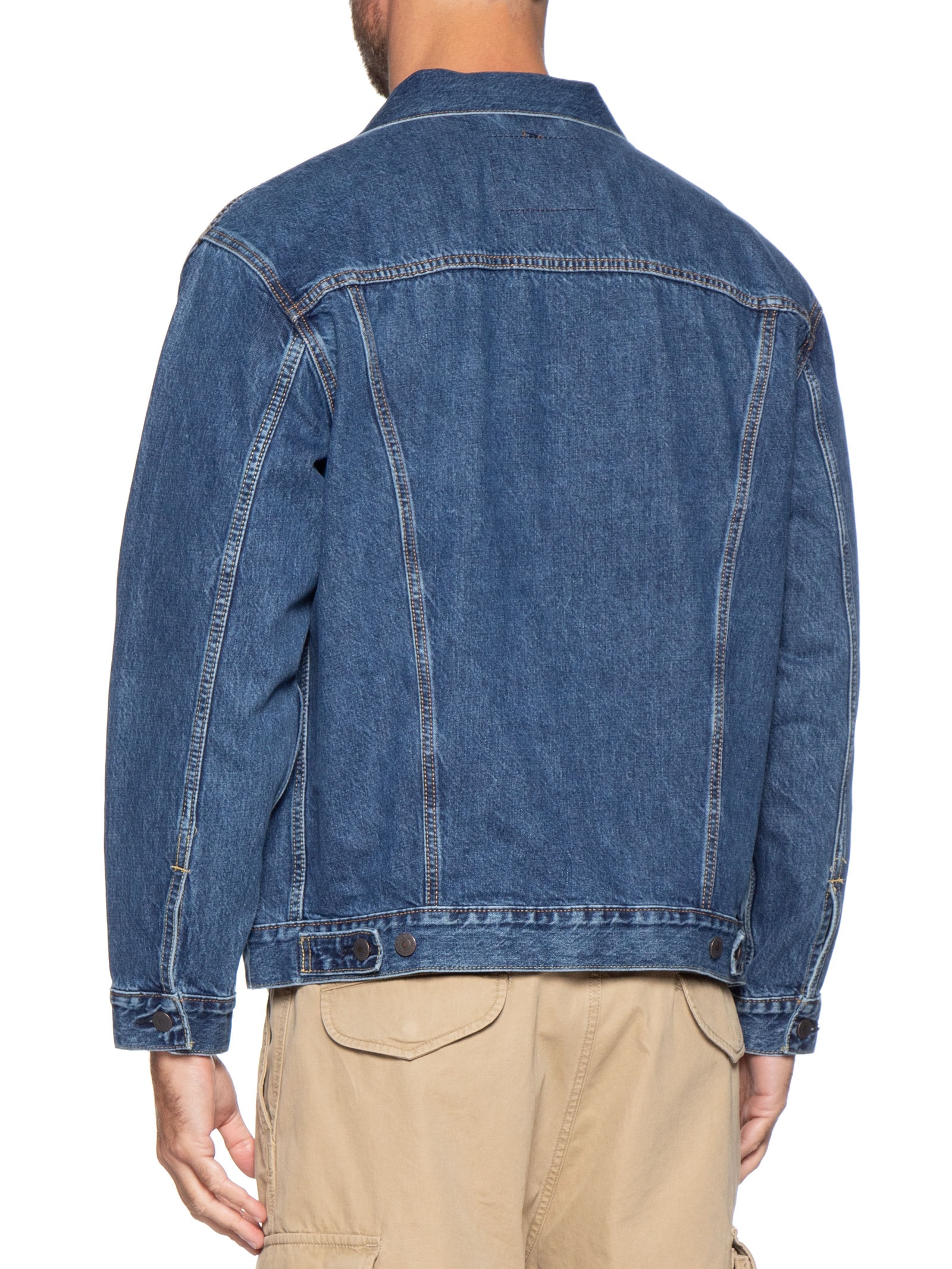 Jaqueta Jeans Masculina Relaxed Fit Trucker Azul Levi's