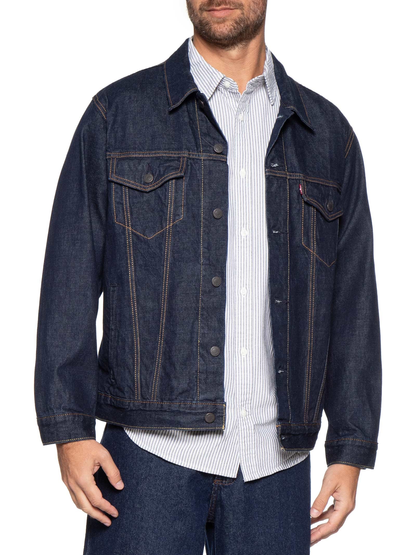 Jaqueta Jeans Masculina Relaxed Fit Trucker Azul Levi's