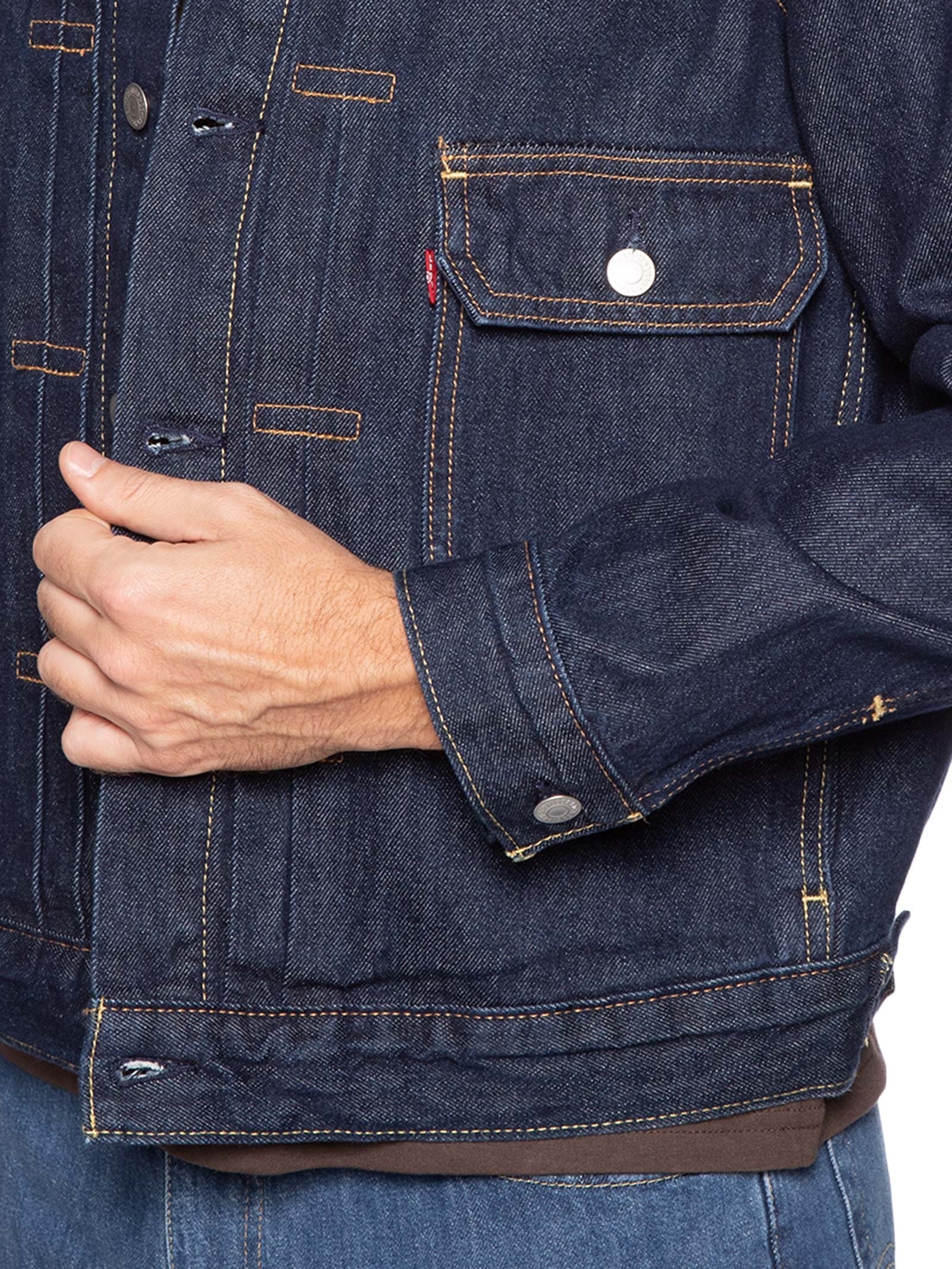 Jaqueta Jeans Masculina Trucker Type II Azul Levi's