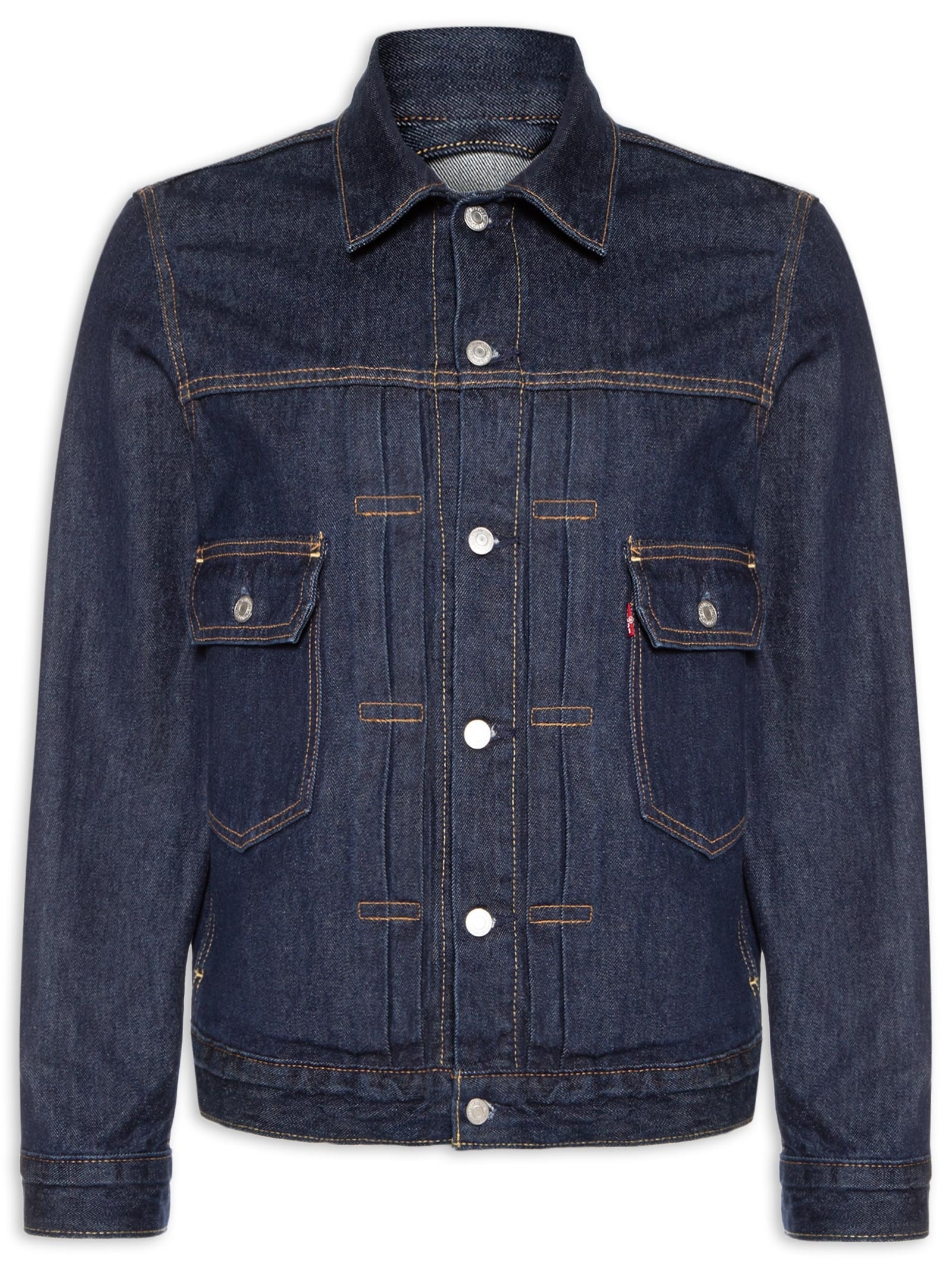 Jaqueta Jeans Masculina Trucker Type II Azul Levi's