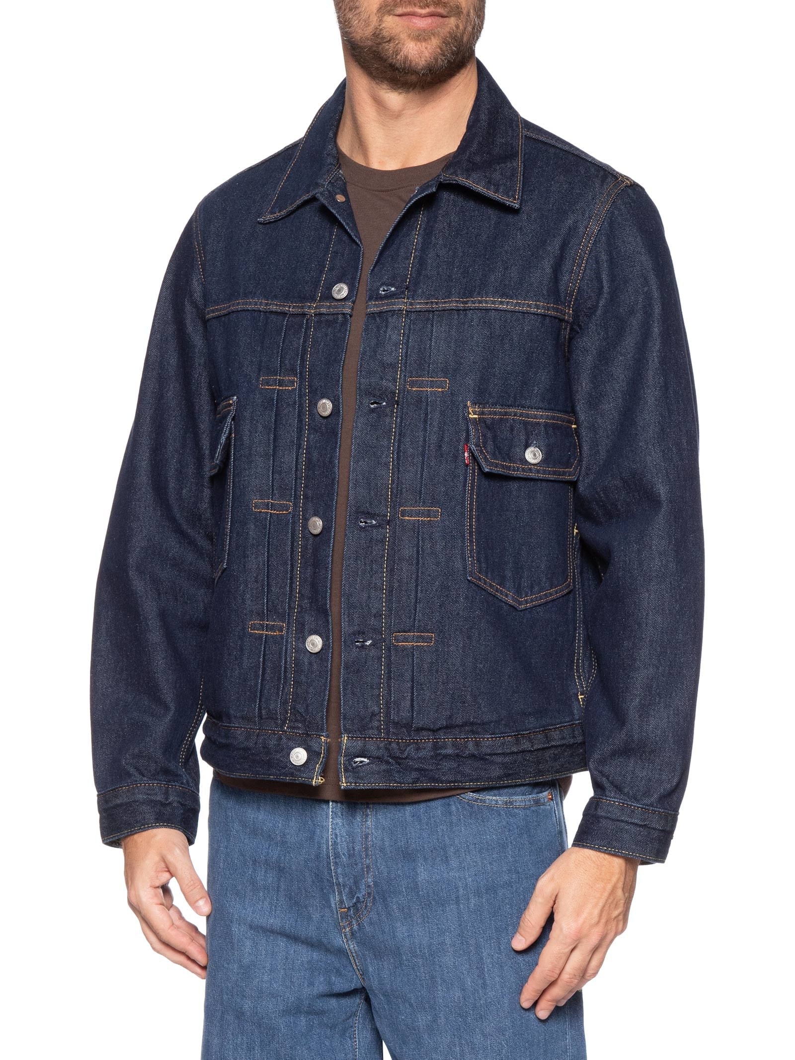 Jaqueta Jeans Masculina Trucker Type II Azul Levi's