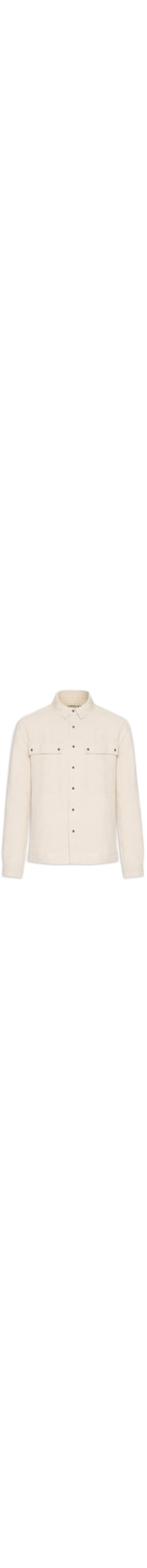 Jaqueta Jeans Masculina Utility Linen Over - Bege