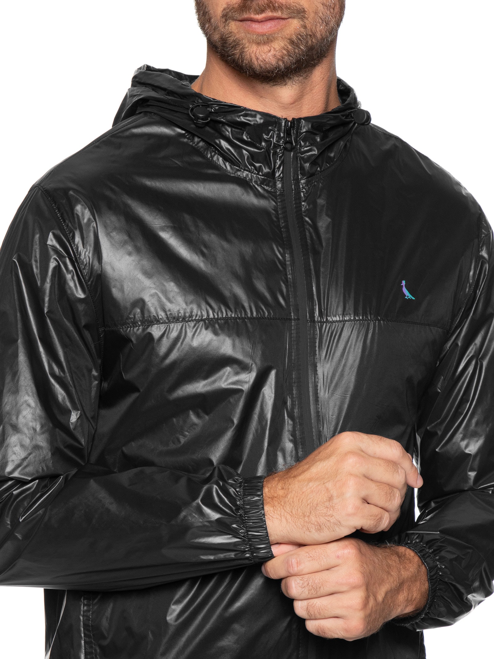 Jaqueta Maculina Corta Vento One Preto Reserva