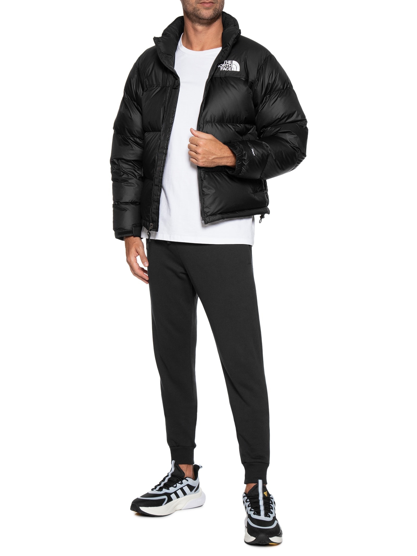 N*o様 The North Face 1996 Retro Nuptse Ja Jaqueta de Pluma The North Face Retro Nuptse Masculina Preta