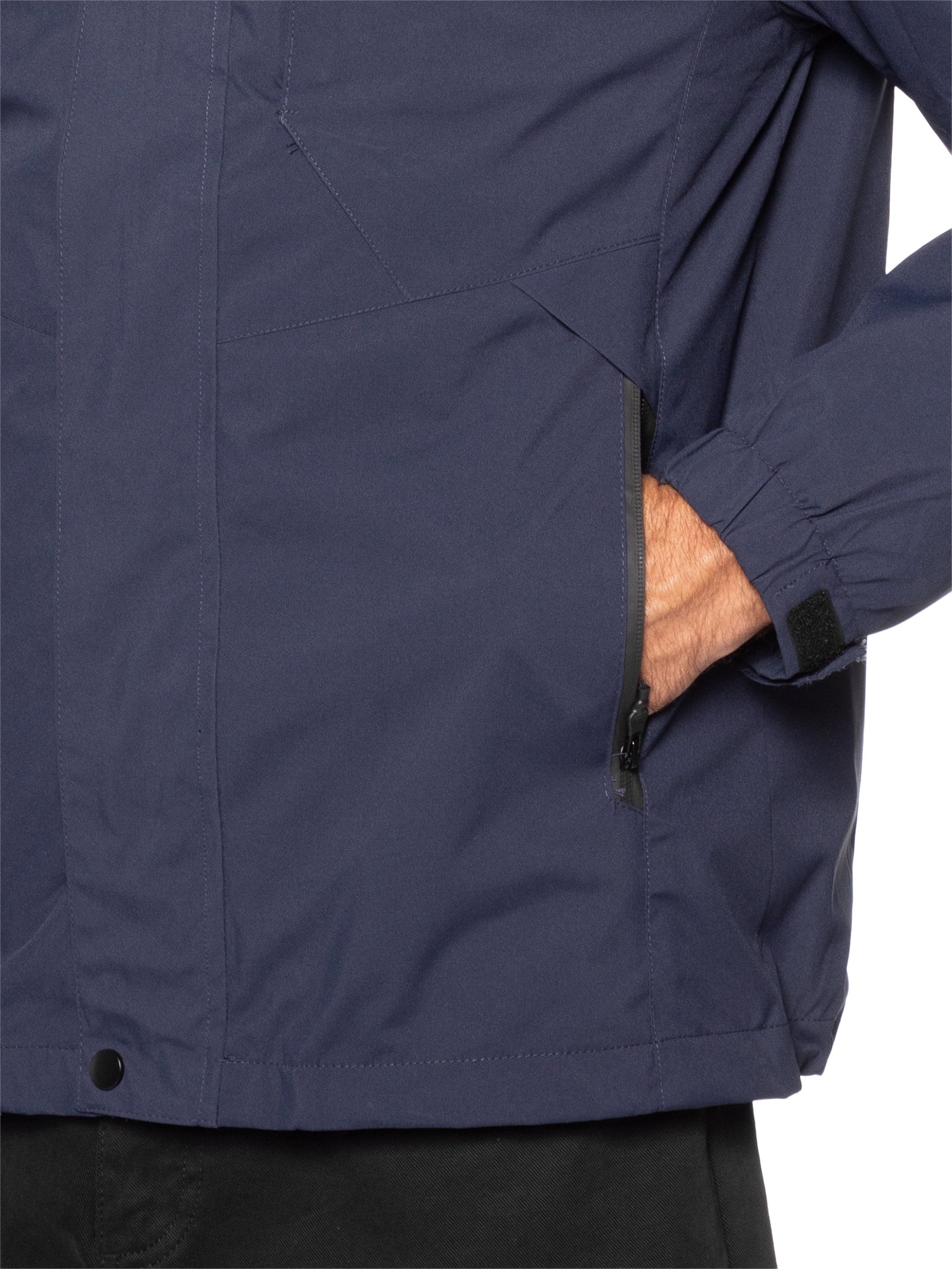 Jaqueta Masculina 3 Em 1 Impermeável Azul '2 Essential