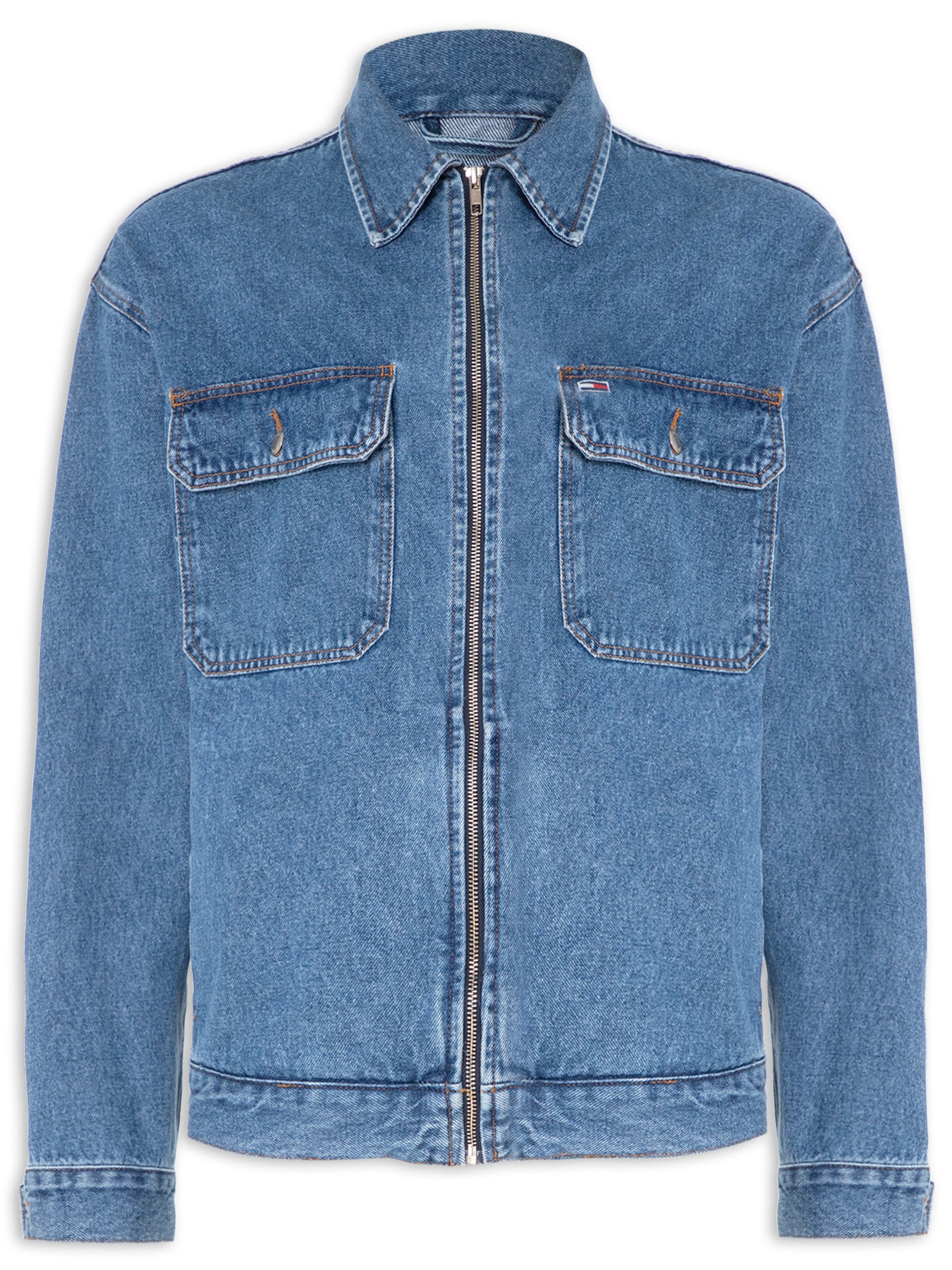 Tommy Jeans - Jaqueta Masculina Ab Aiden Ovsz Coach Jkt Bh - Azul