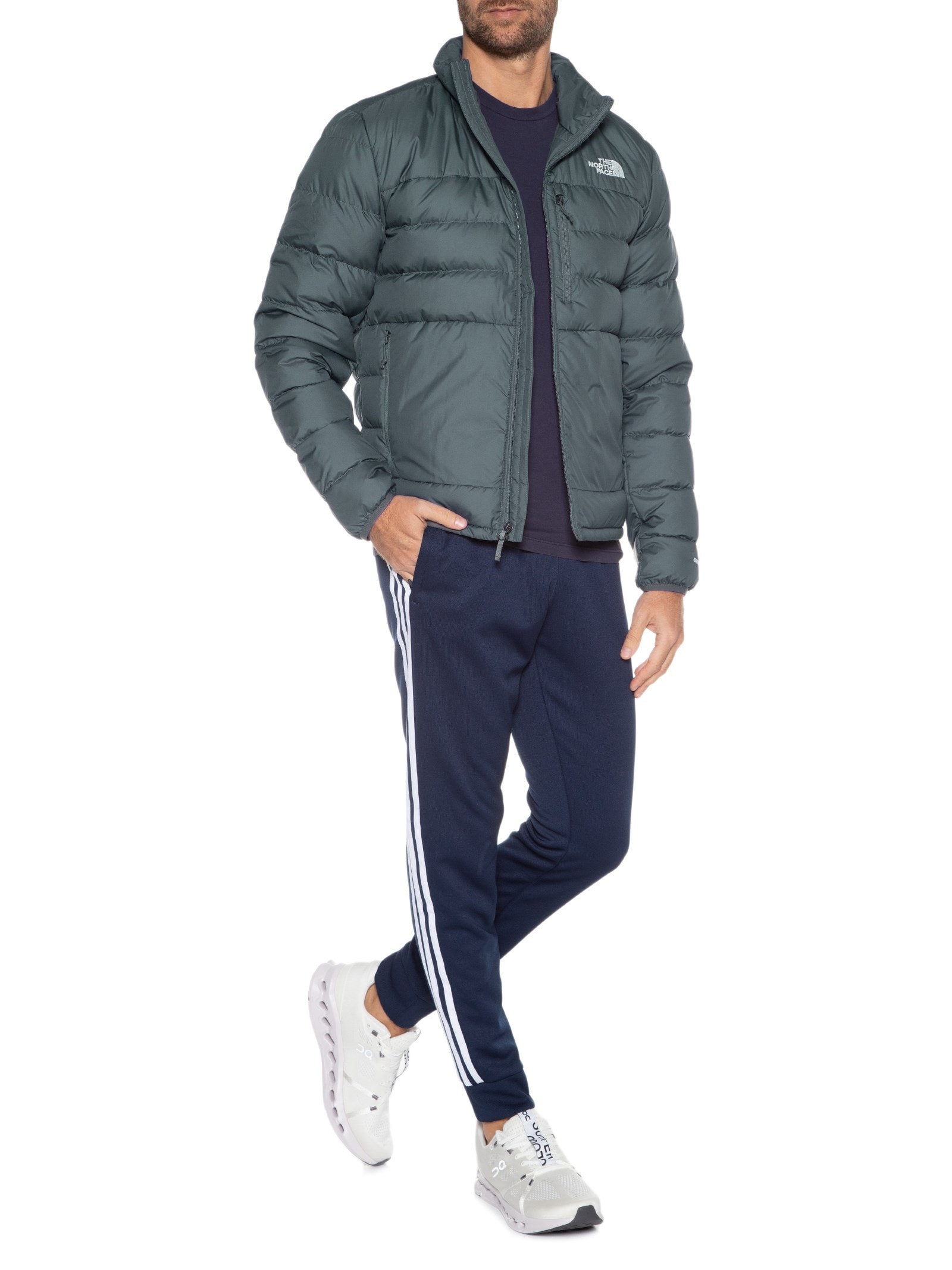 The North Face - Jaqueta Masculina Aconcagua 2 - Cinza The North Face - Jaqueta Masculina Aconcagua 2 - Cinza