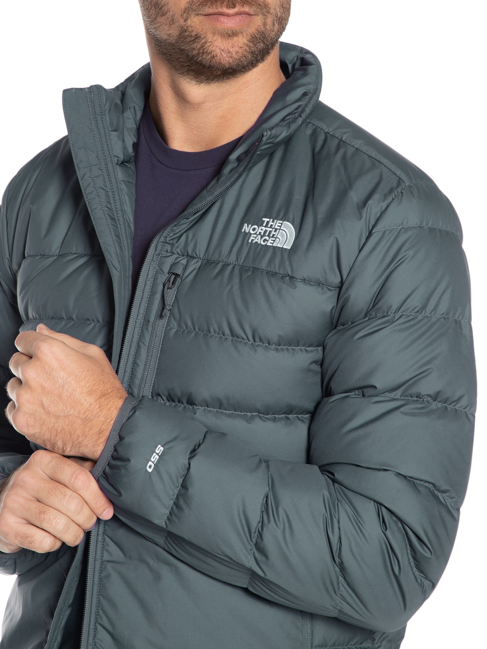 The North Face - Jaqueta Masculina Aconcagua 2 - Cinza The North Face - Jaqueta Masculina Aconcagua 2 - Cinza