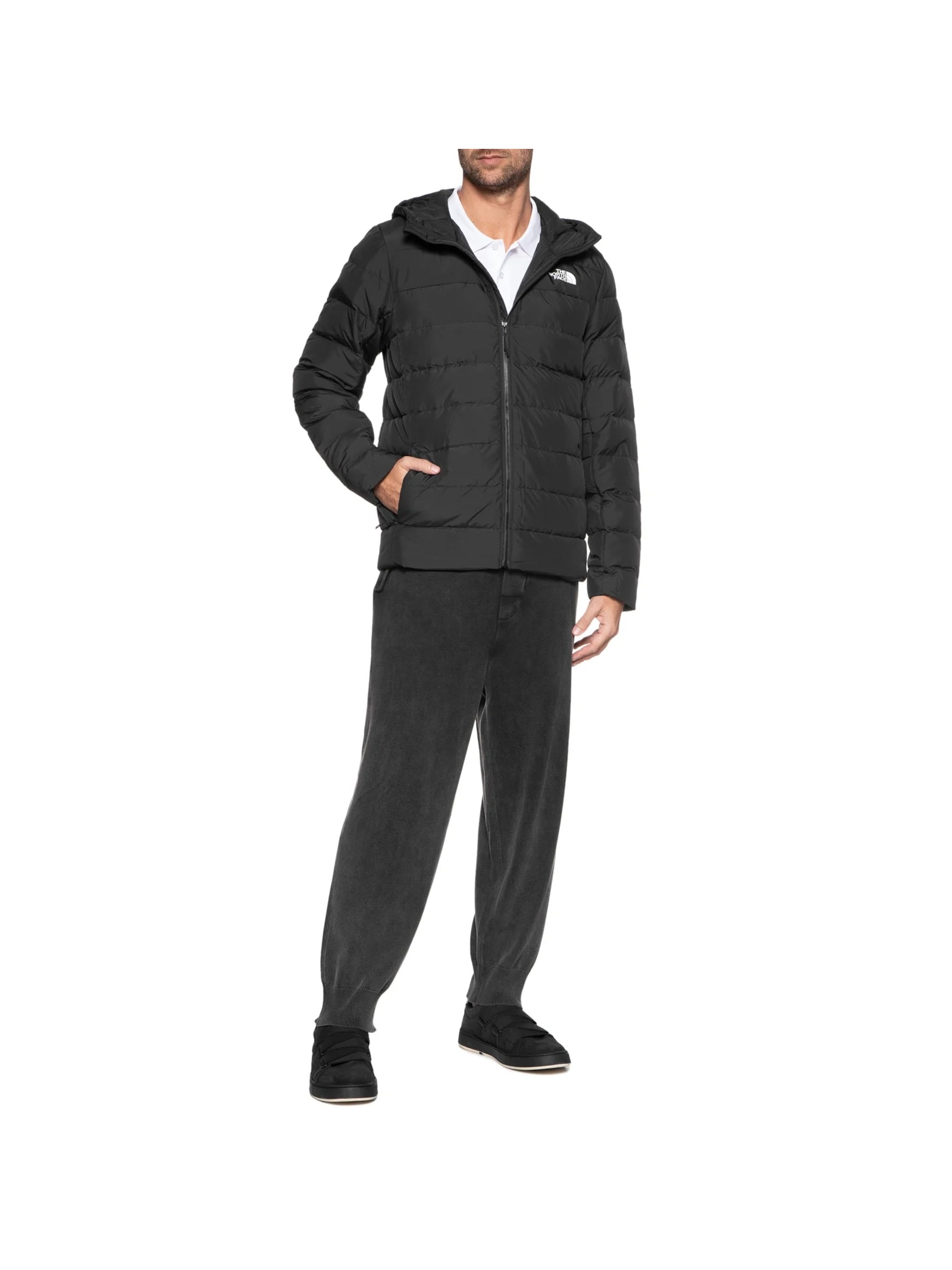 Jaqueta Masculina Aconcágua 3 Hoodie Preto The North Face
