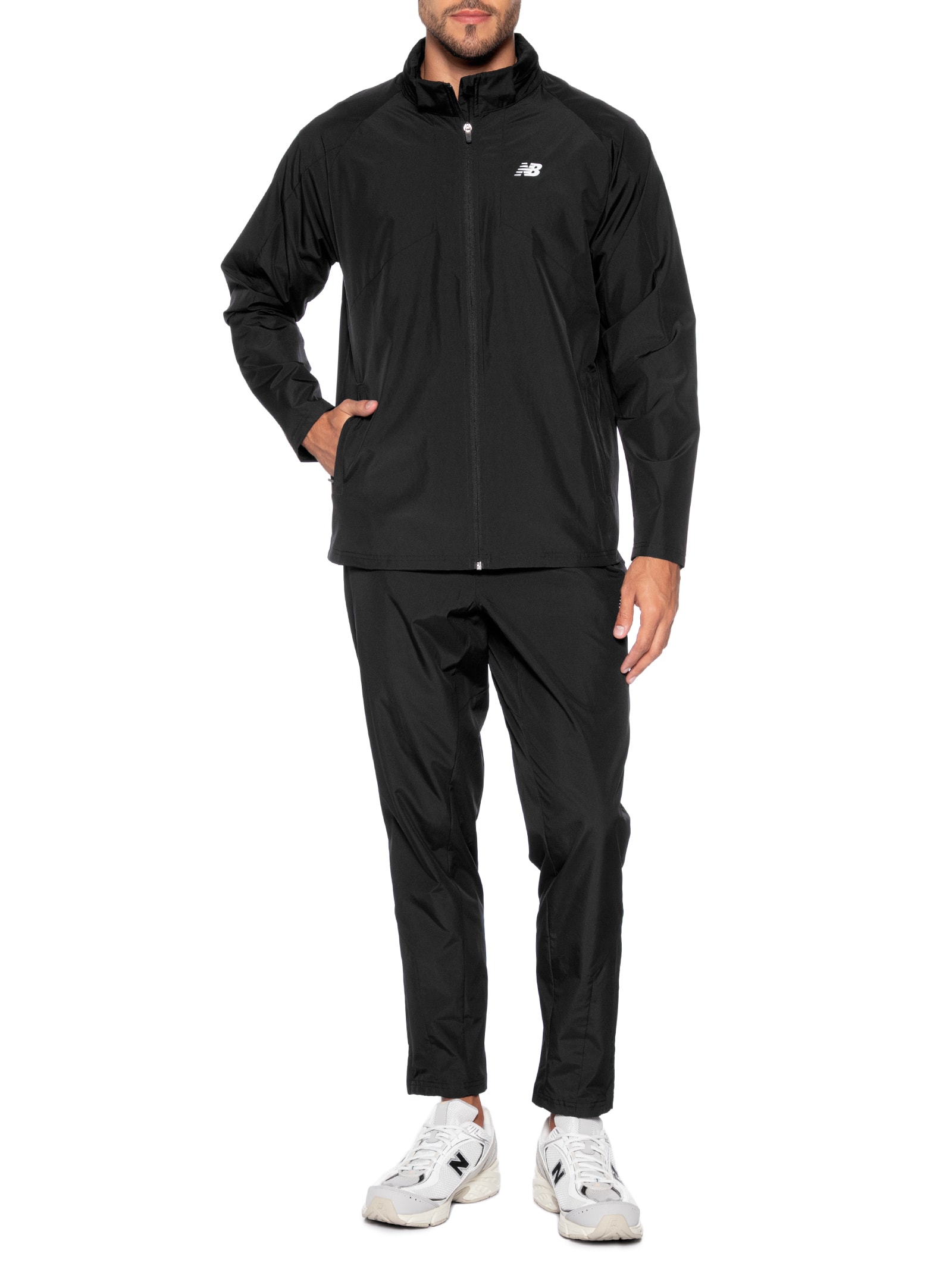 Jaqueta Masculina Active Woven Preto New Balance