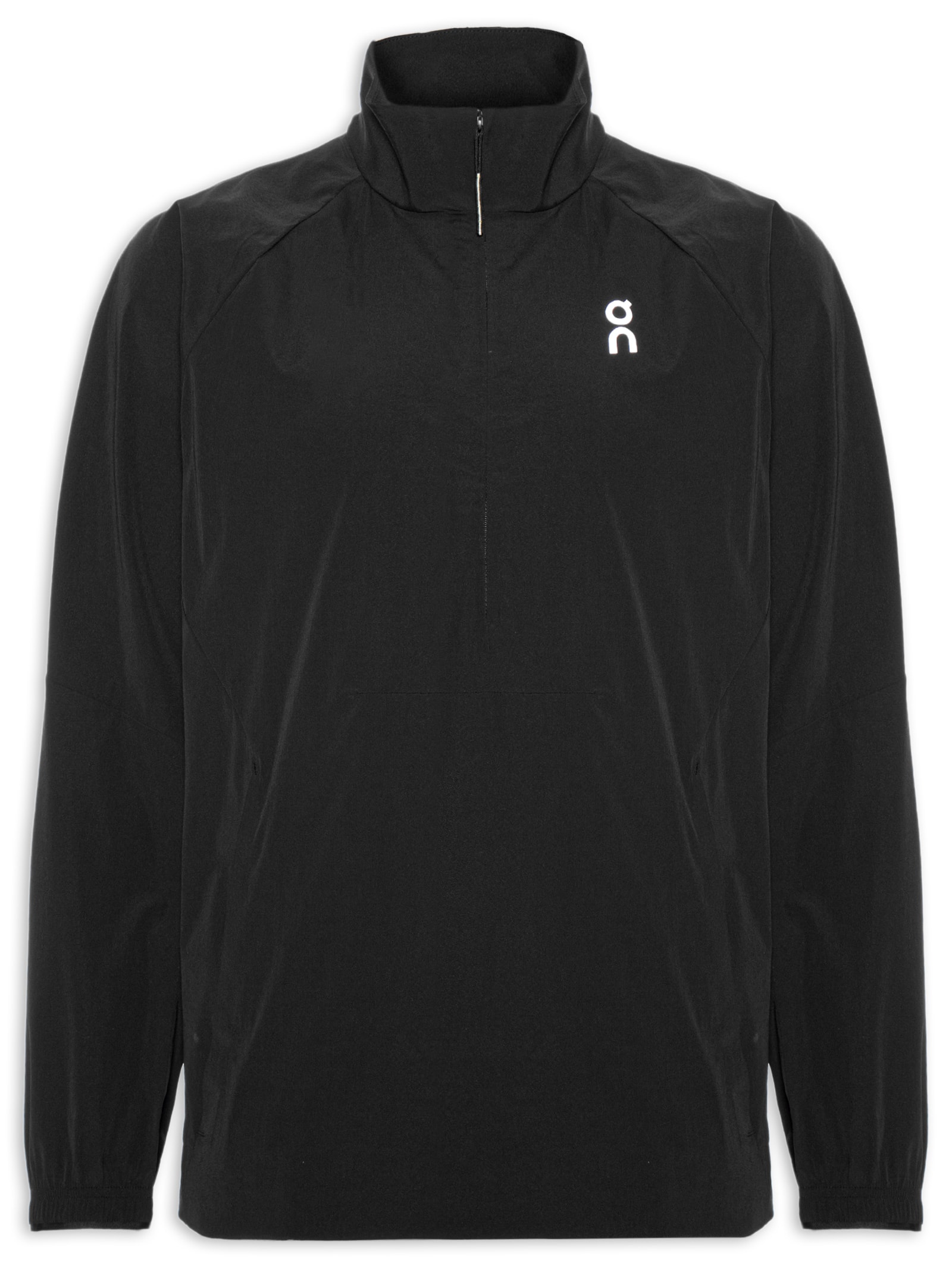 On Running - Jaqueta Masculina All-Day 1/2 Zip Jacket - Preto