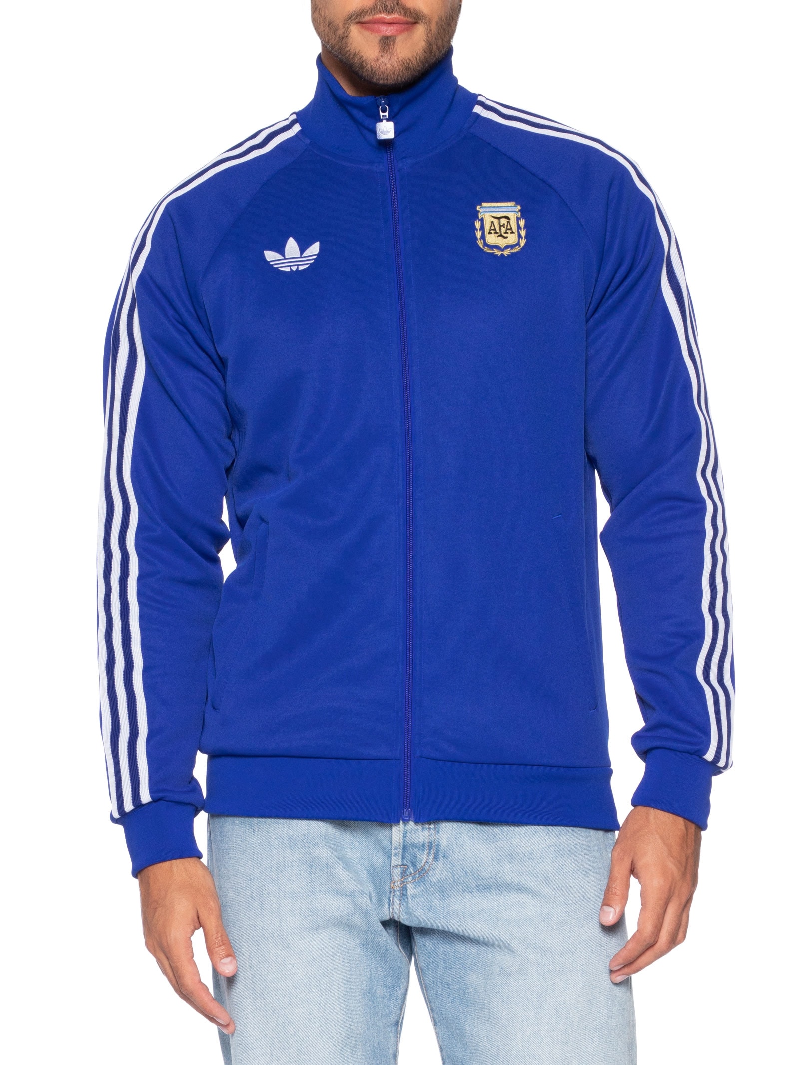 Jaqueta Masculina Argentina Originals Azul Adidas Originals