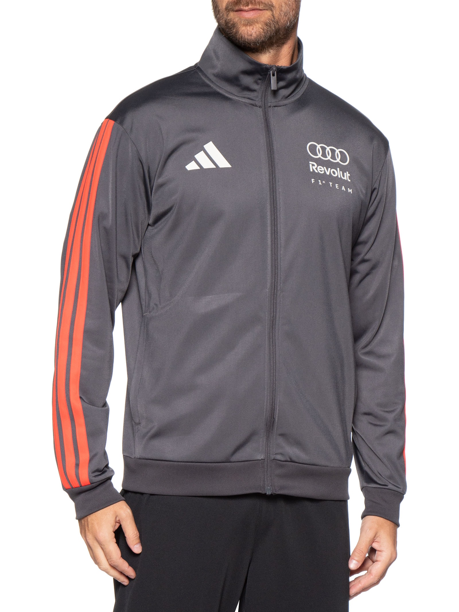 Jaqueta Masculina Audi Revolut DNA Preto Adidas + Audi