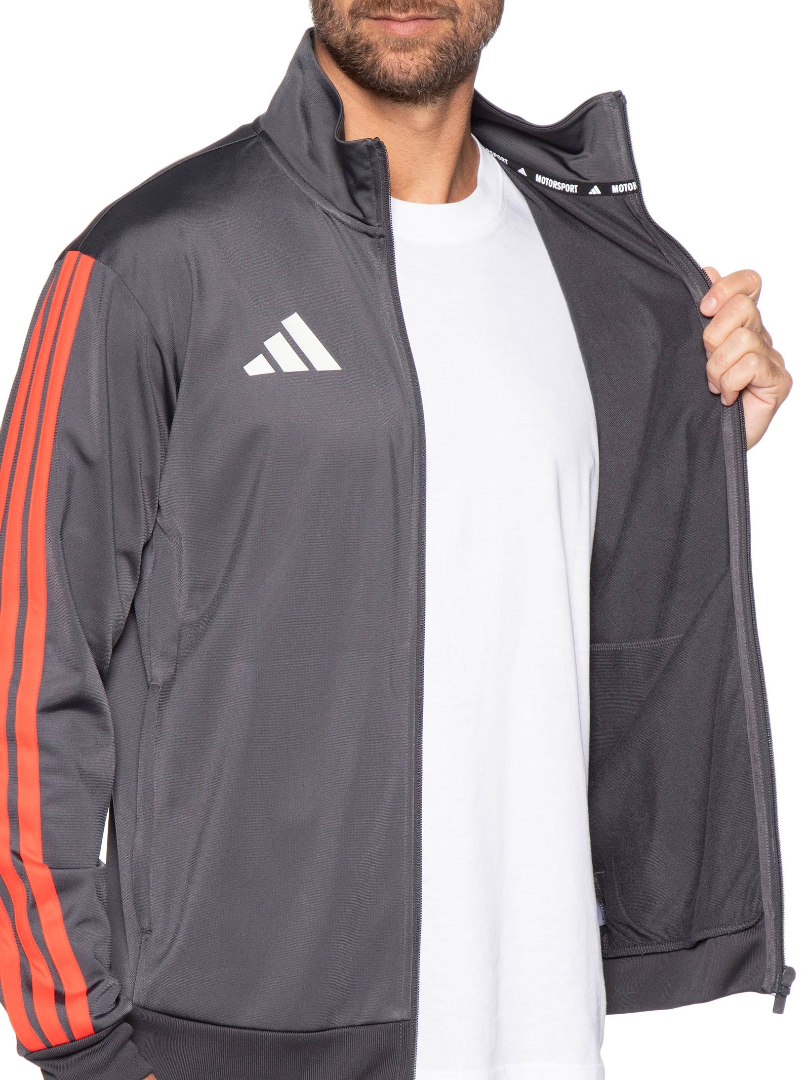 Jaqueta Masculina Audi Revolut DNA Preto Adidas + Audi