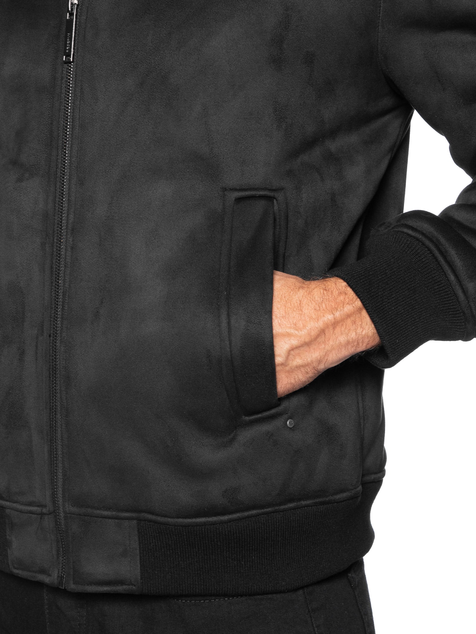 Jaqueta Masculina Aviador Sherpa – Preto Reserva