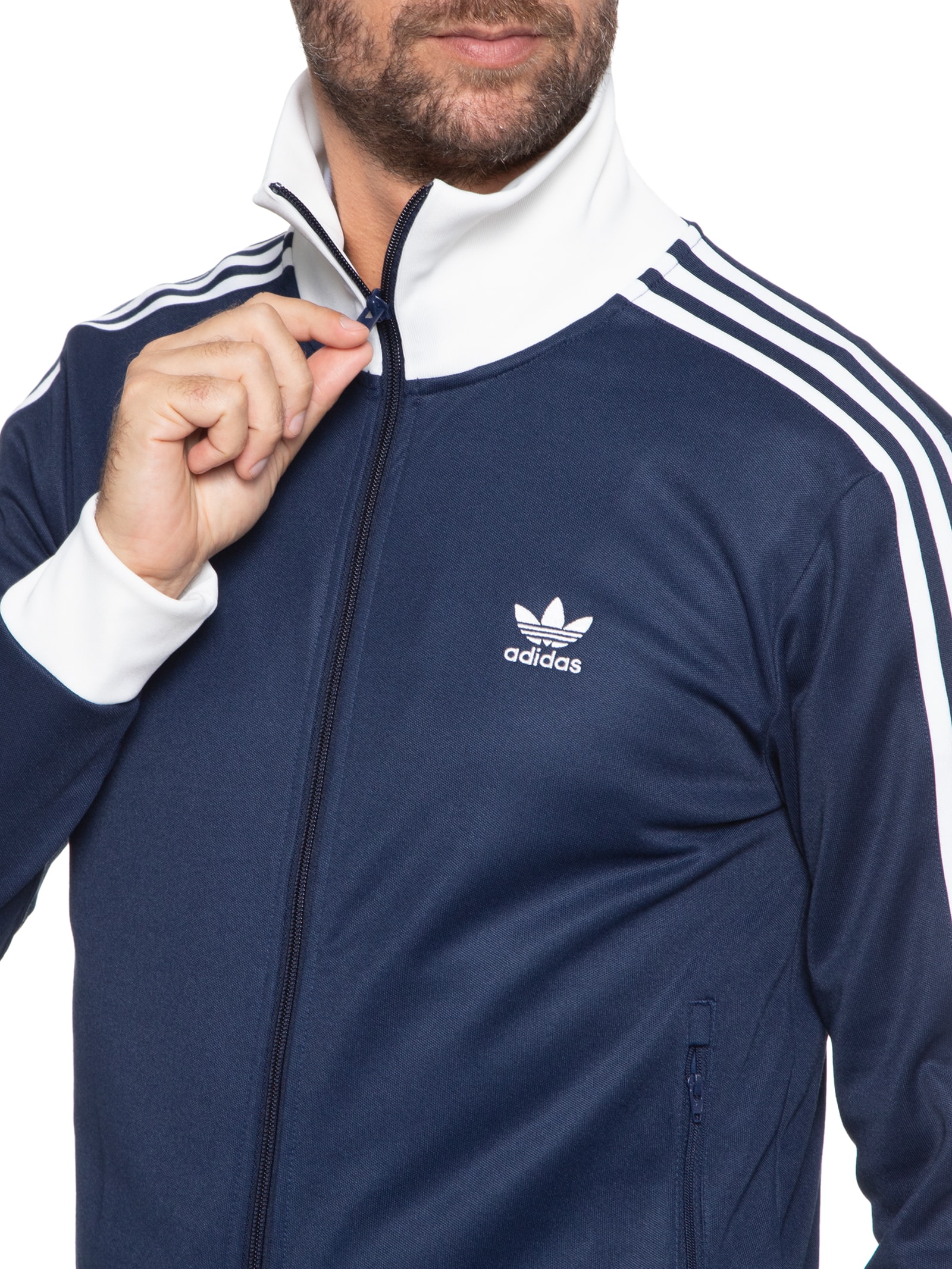 Jaqueta Masculina Beckenbauer - Azul - Adidas Originals
