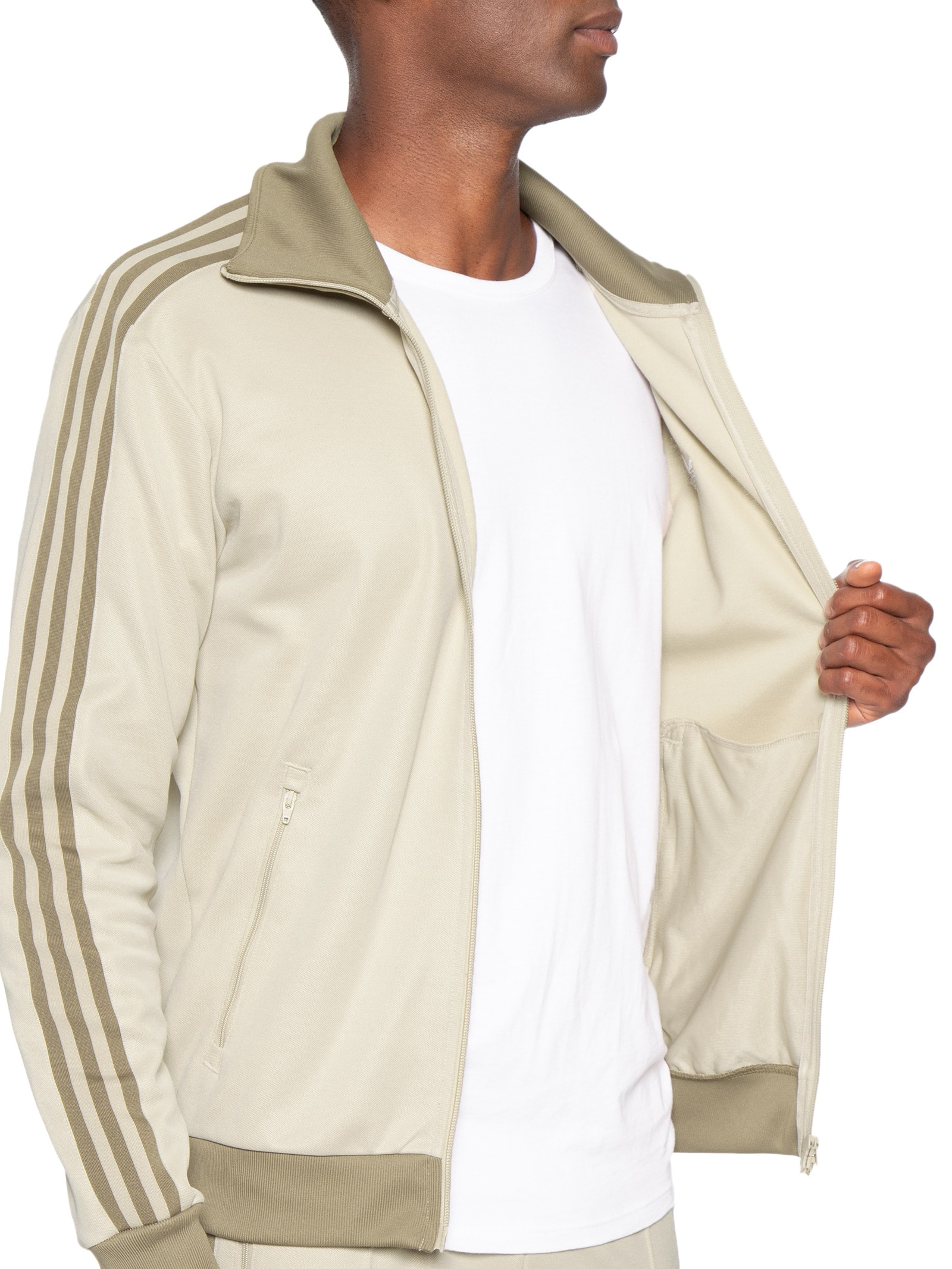 Jaqueta Masculina Beckenbauer – Bege Adidas Originals