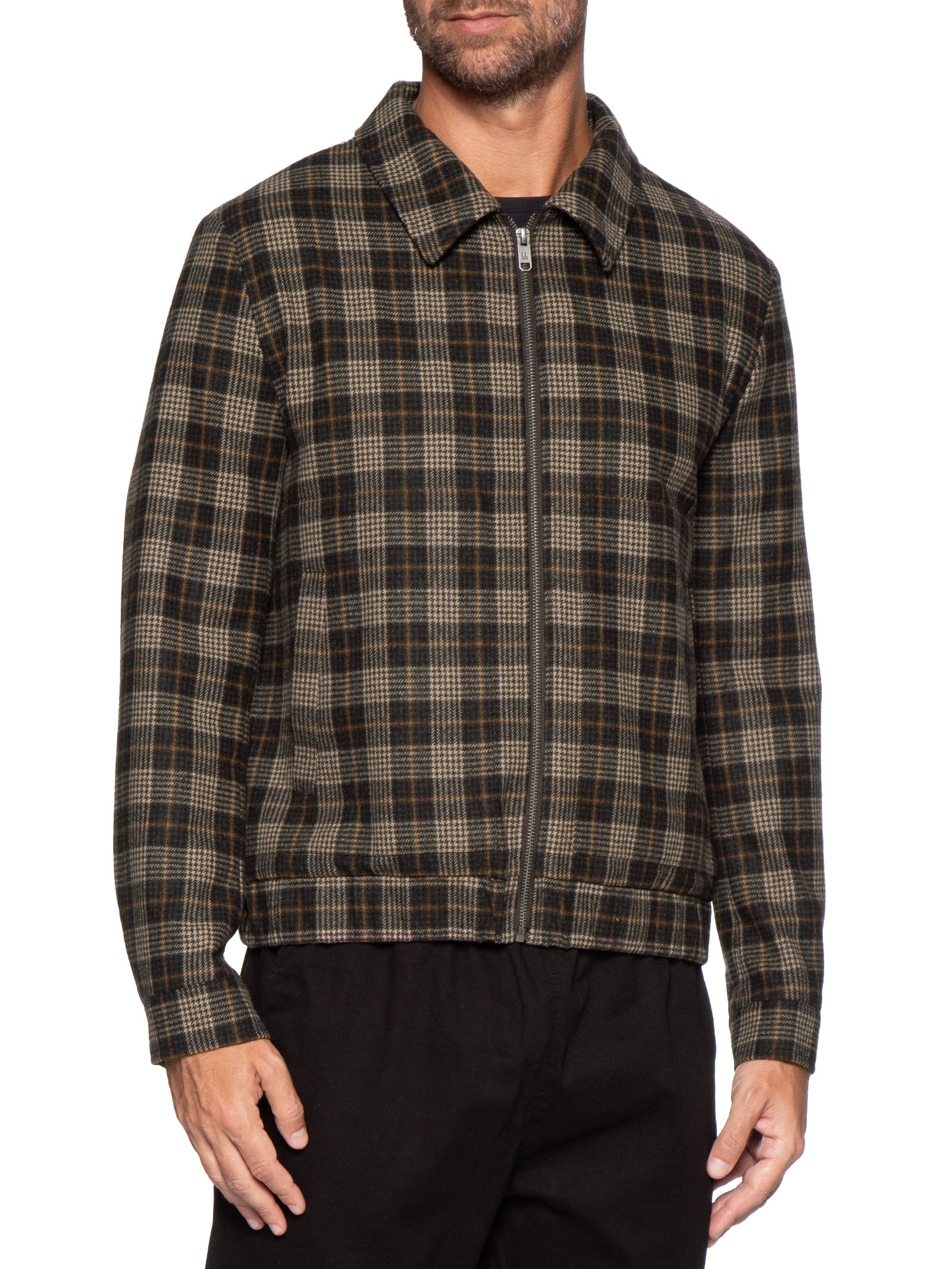 Jaqueta Masculina Bomber Alemanha Marrom Foxton