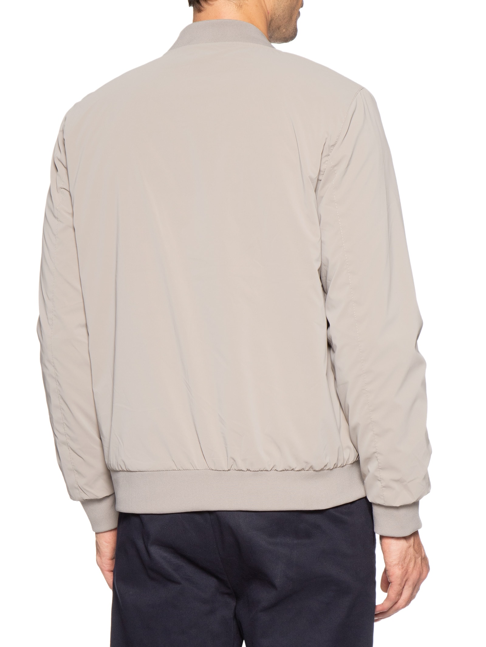 Jaqueta Masculina Bomber Bege Pineapple