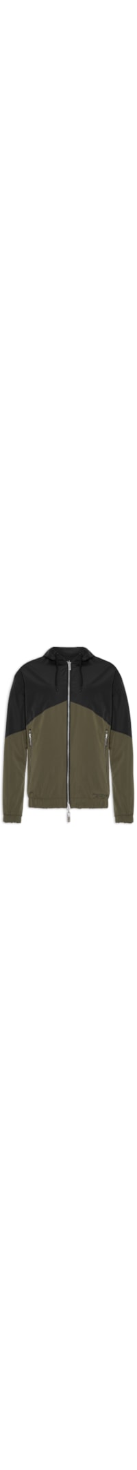 Jaqueta Masculina Bomber Bicolor - Preto