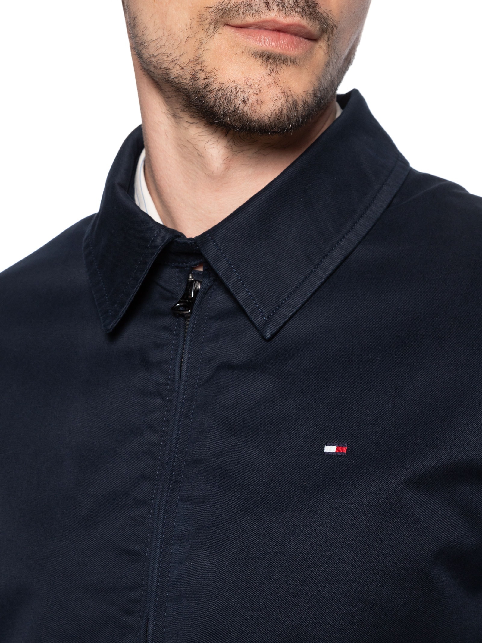 Jaqueta Masculina Bomber Classic Ivy Azul Tommy Hilfiger