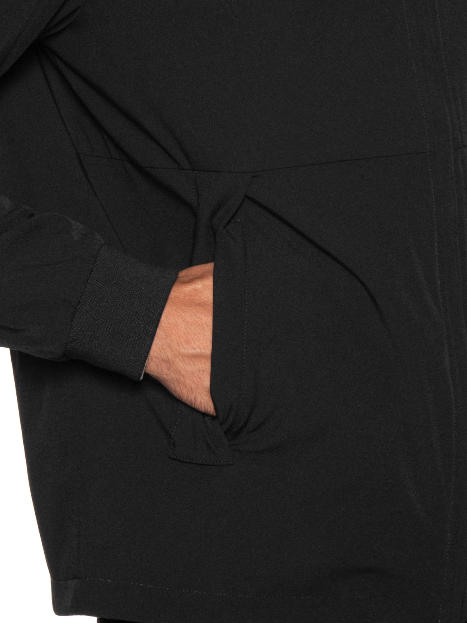 Jaqueta Masculina Bomber Corta Vento Dupla Face Liquid Repeler Preto Aramis