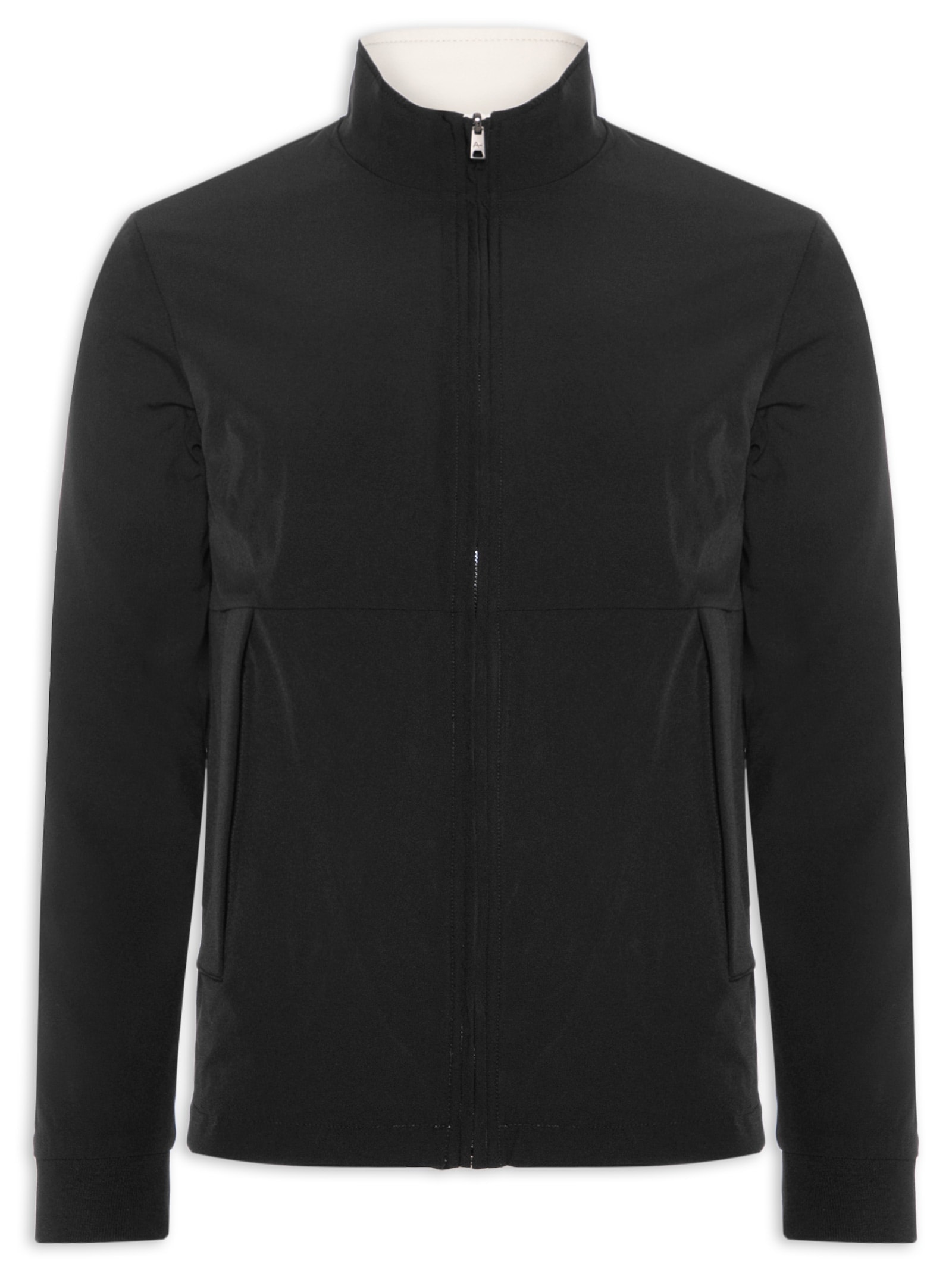 Jaqueta Masculina Bomber Corta Vento Dupla Face Liquid Repeler Preto Aramis