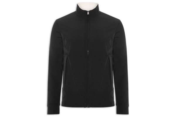 Jaqueta Masculina Bomber Corta Vento Dupla Face Liquid Repeler – Preto