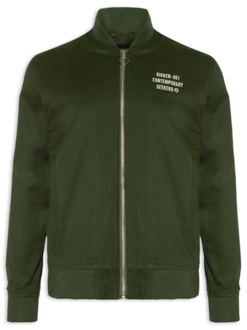 Jaqueta Masculina Bomber Cotton Flying Savage – Verde