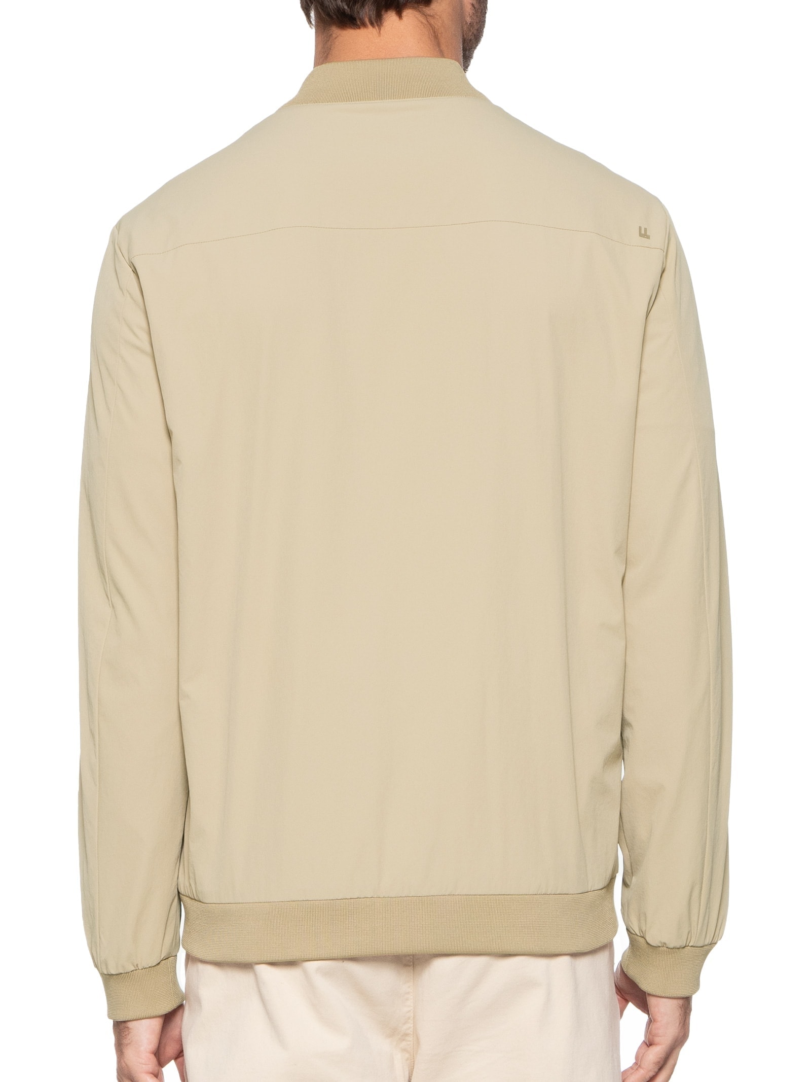 Jaqueta Masculina Bomber Easy Tech Bege Foxton