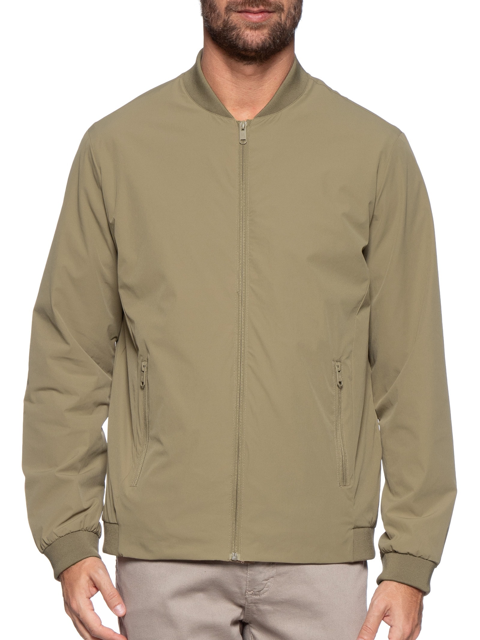 Jaqueta Masculina Bomber Easy Tech Marrom Foxton