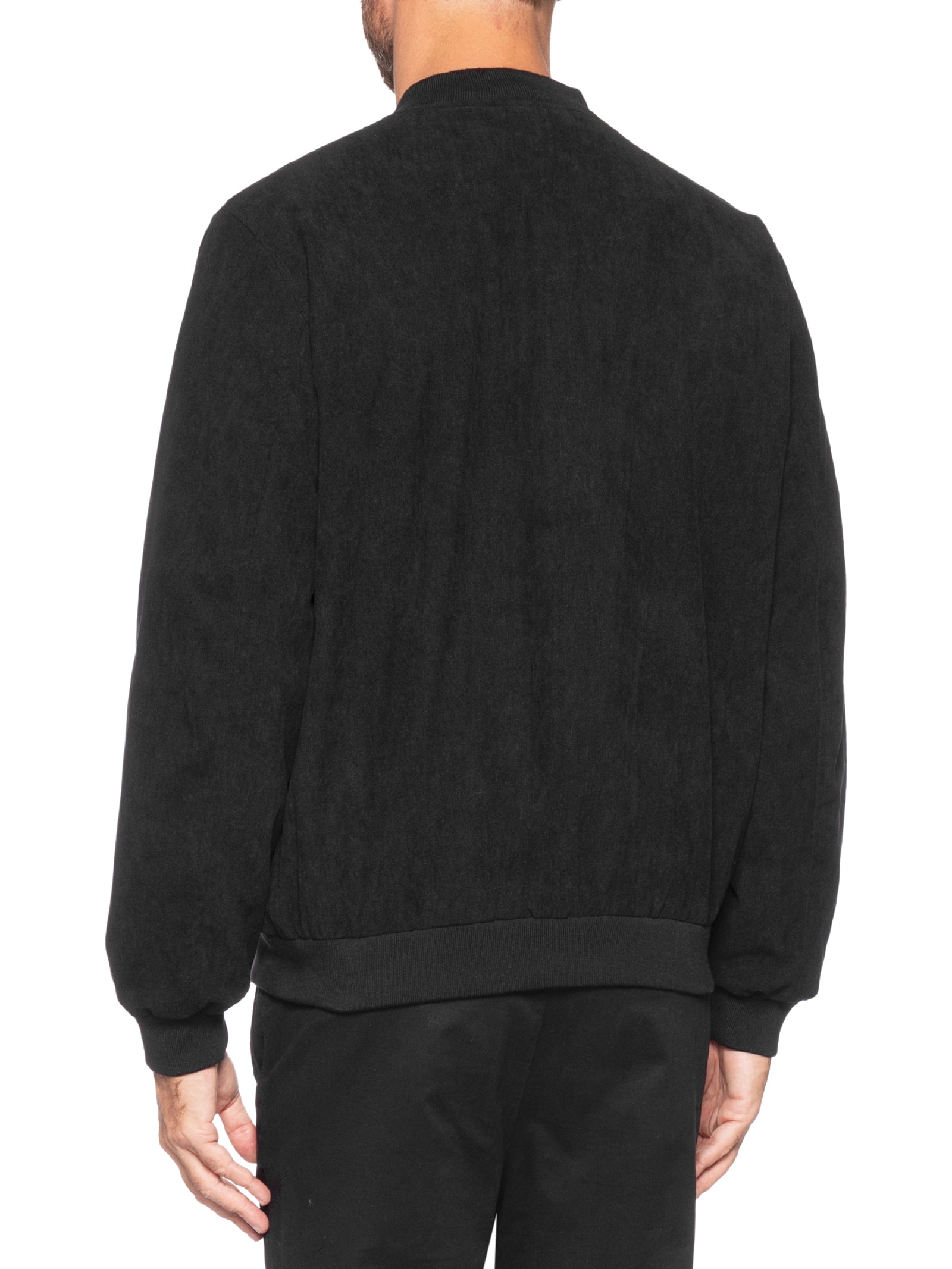 Jaqueta Masculina Bomber Em Cotelê Preto '2 Essential