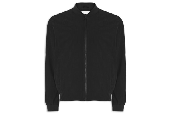 Jaqueta Masculina Bomber Em Cotelê - Preto