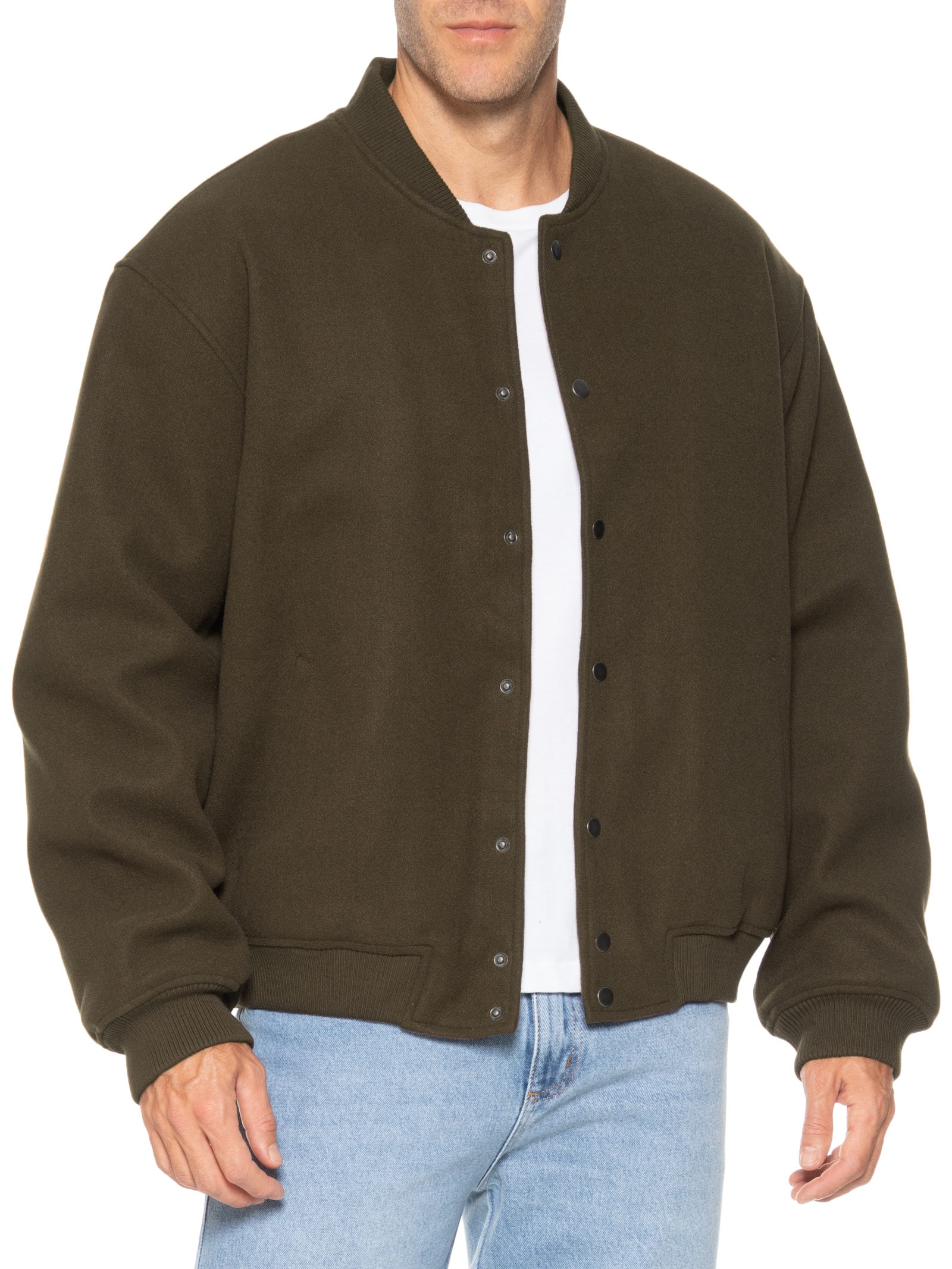 Hering Jaqueta Masculina Bomber Marrom - Main Image