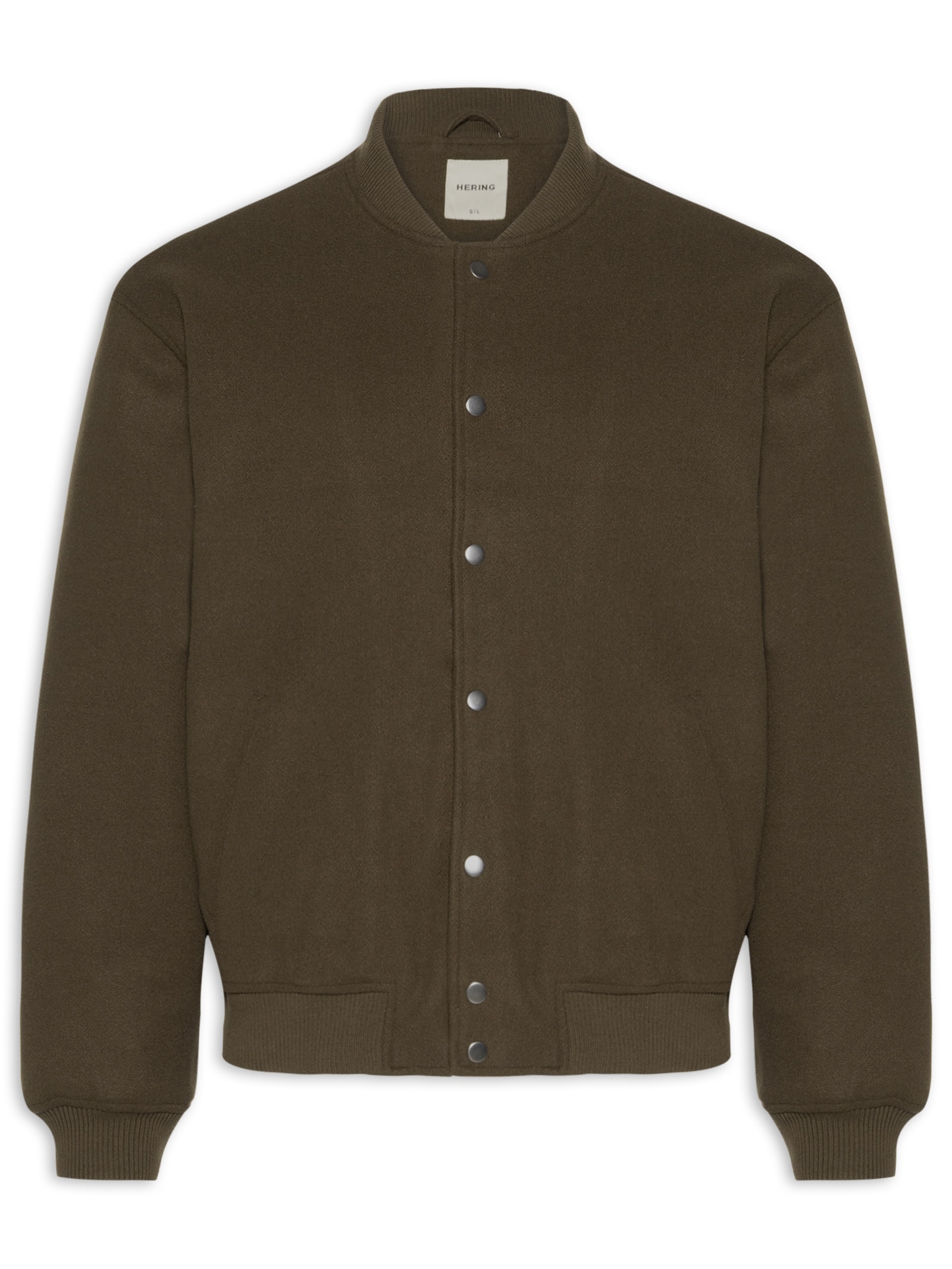 Hering Jaqueta Masculina Bomber Marrom1