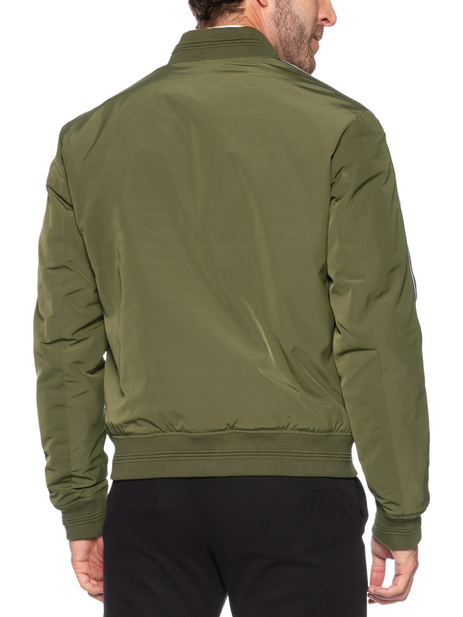 Jaqueta Masculina Bomber Porsche Coltar Verde Boss