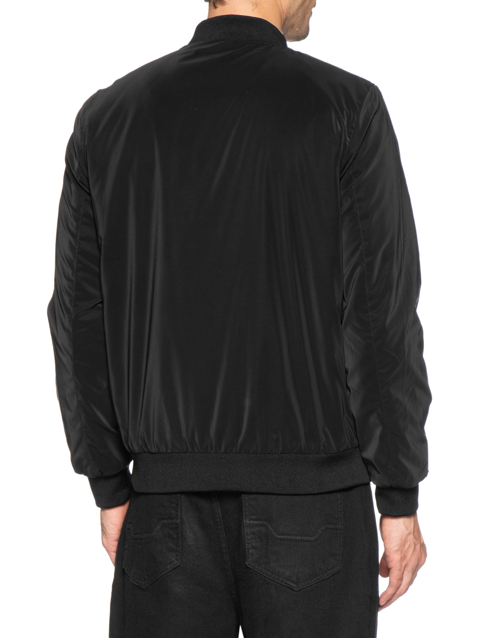 Jaqueta Masculina Bomber Preto Pineapple