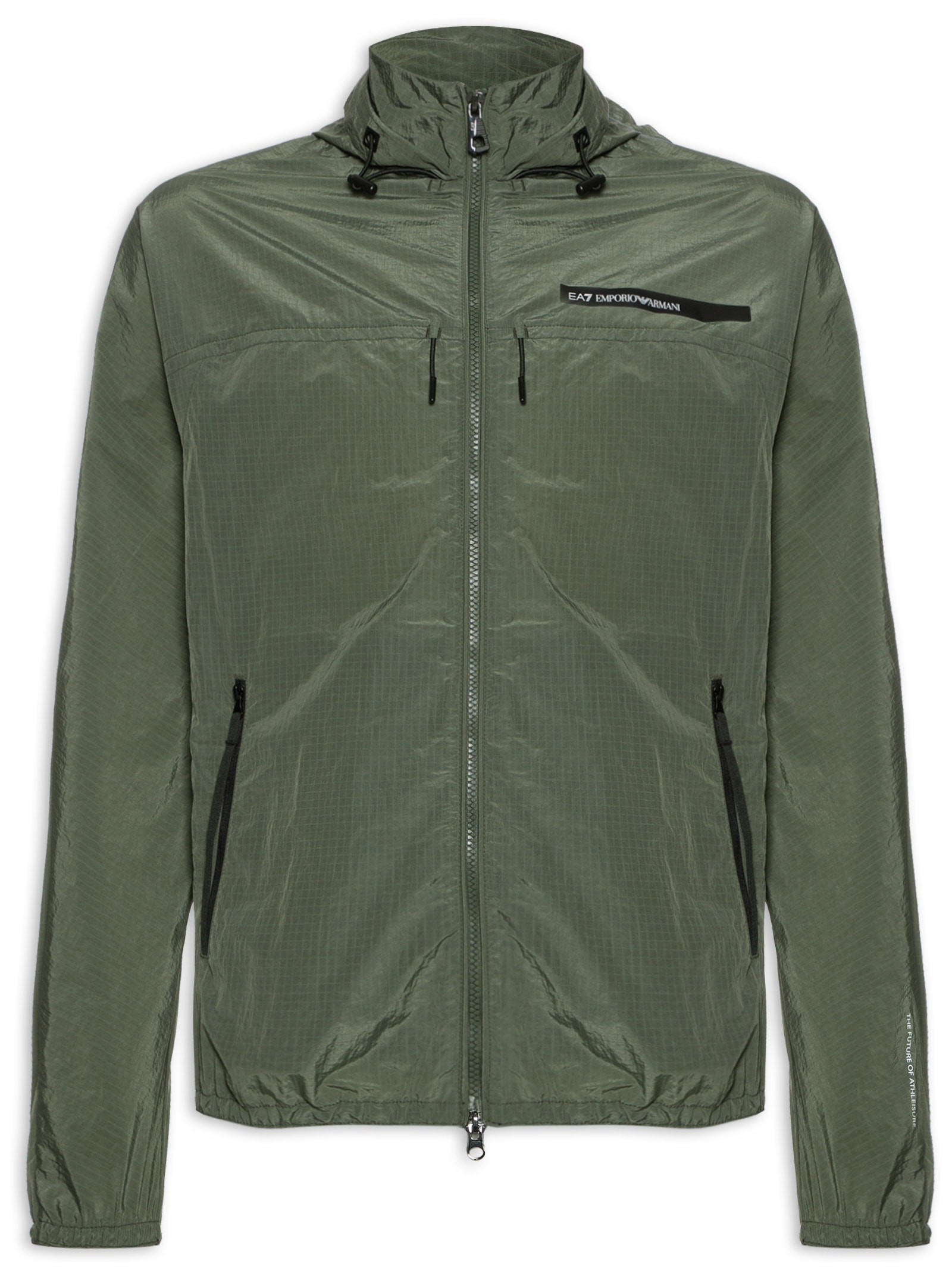 Ea7 Emporio Armani - Jaqueta Masculina Bomber - Verde