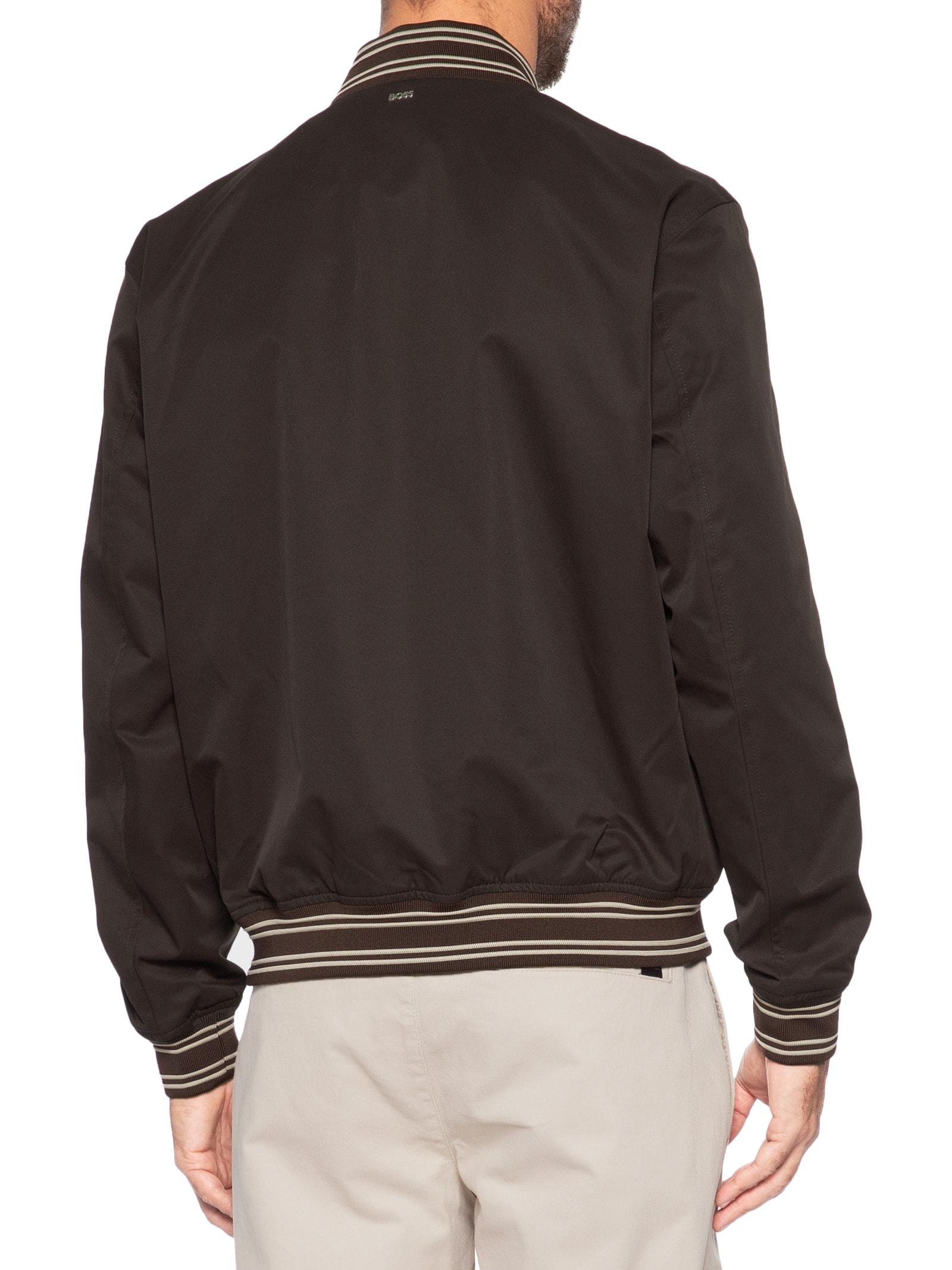 Jaqueta Masculina Bomberh Comber Marrom Boss